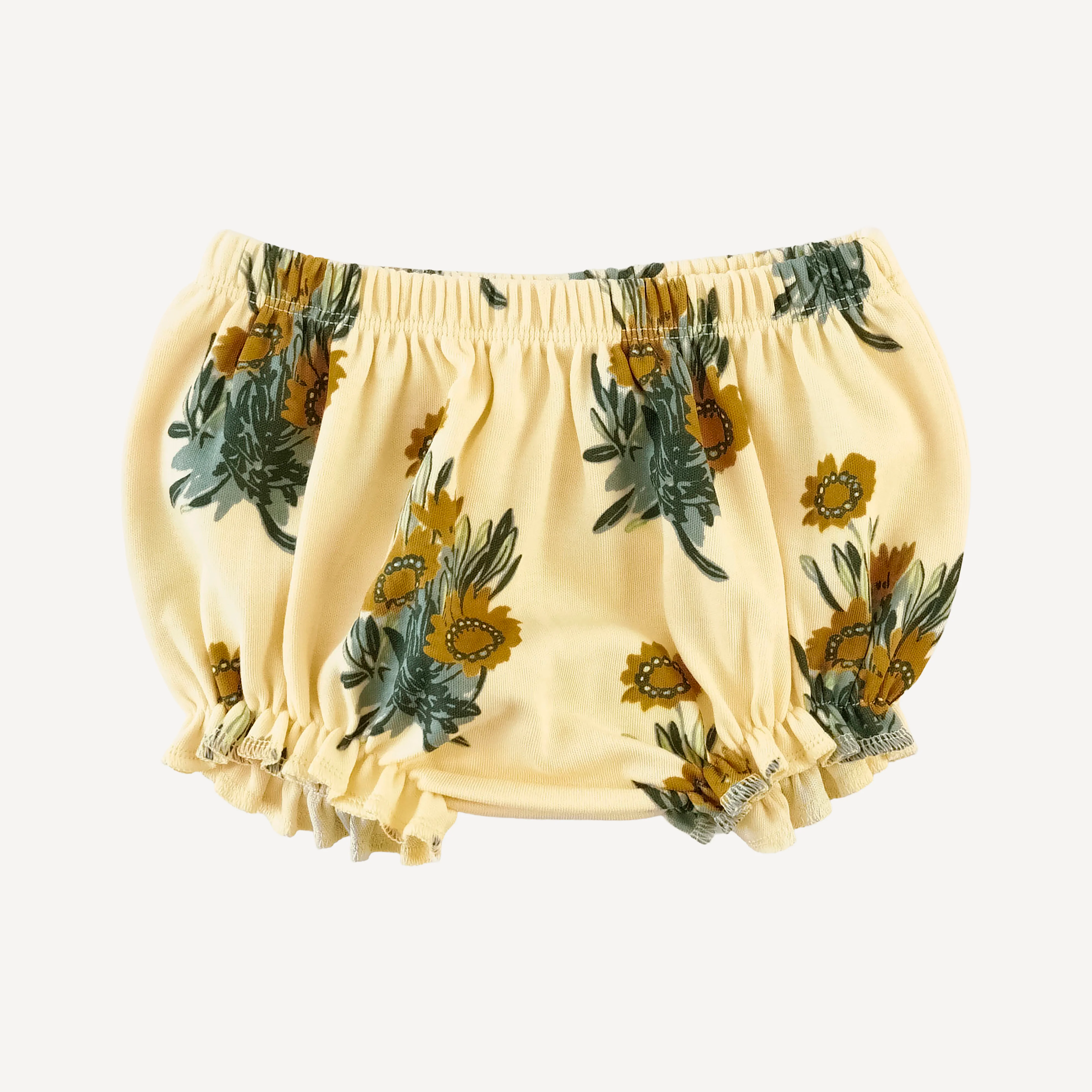 2 piece bubble sunsuit | calendula | organic cotton interlock - Image 4