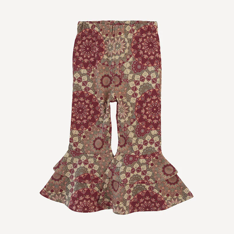 anne pant | earthen mandala | organic cotton jersey