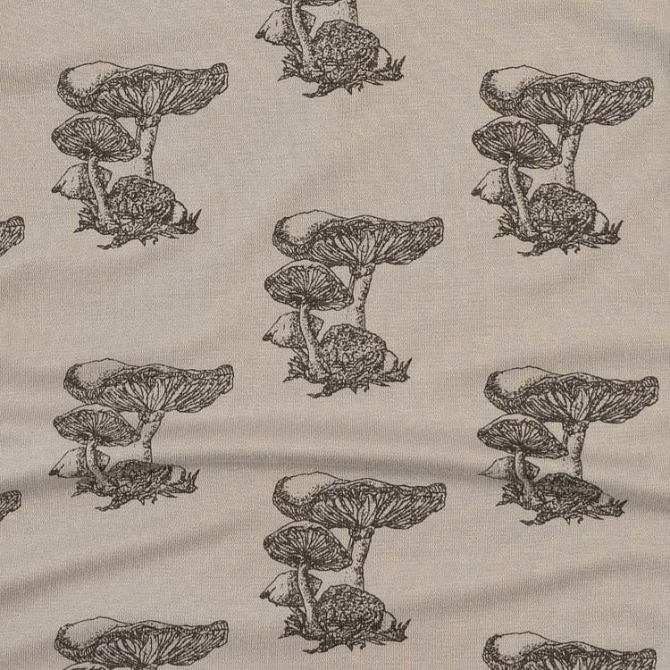 anne pant | gray mushroom snail | bamboo - Image 2