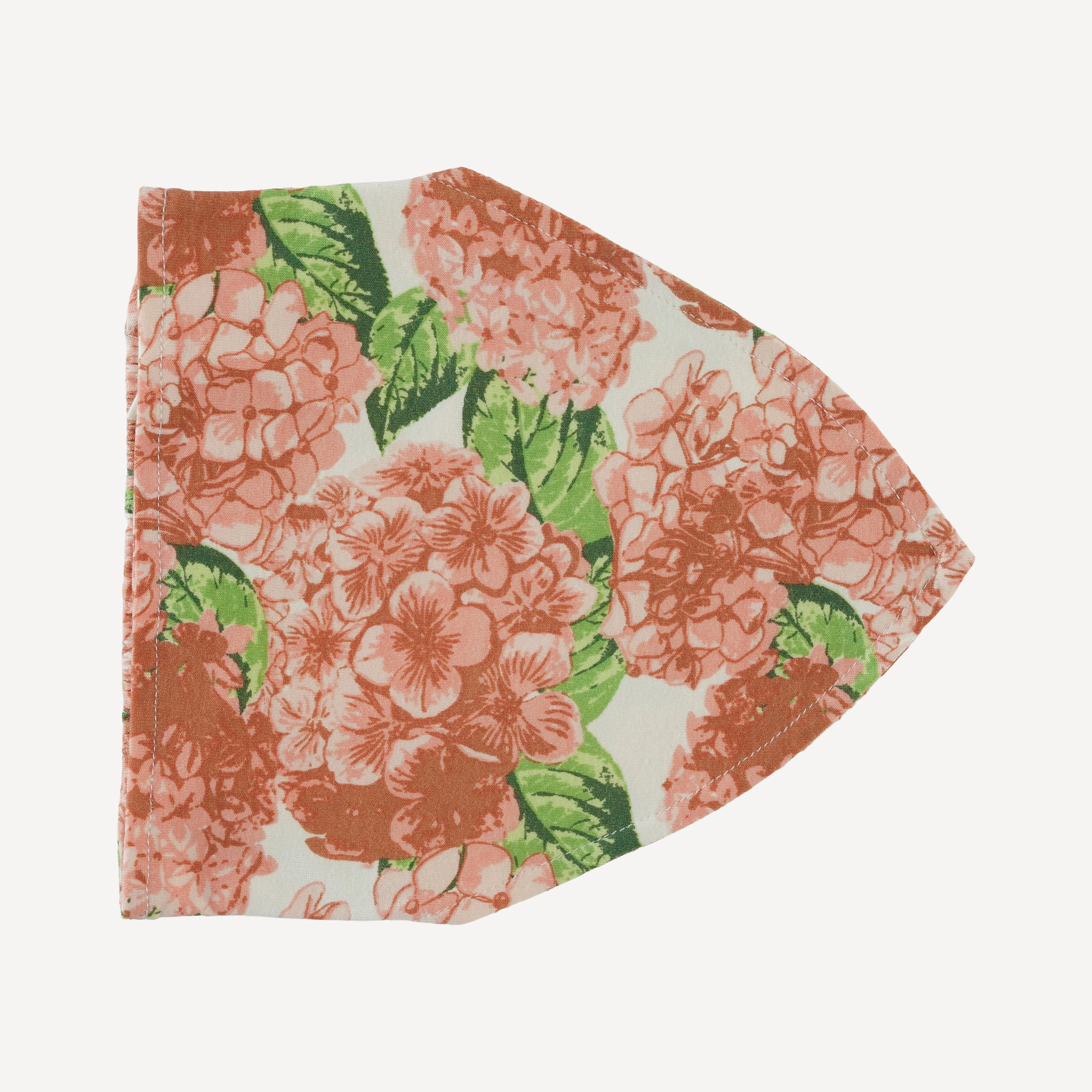 bandana headband | peach hydrangea | bamboo - Image 3