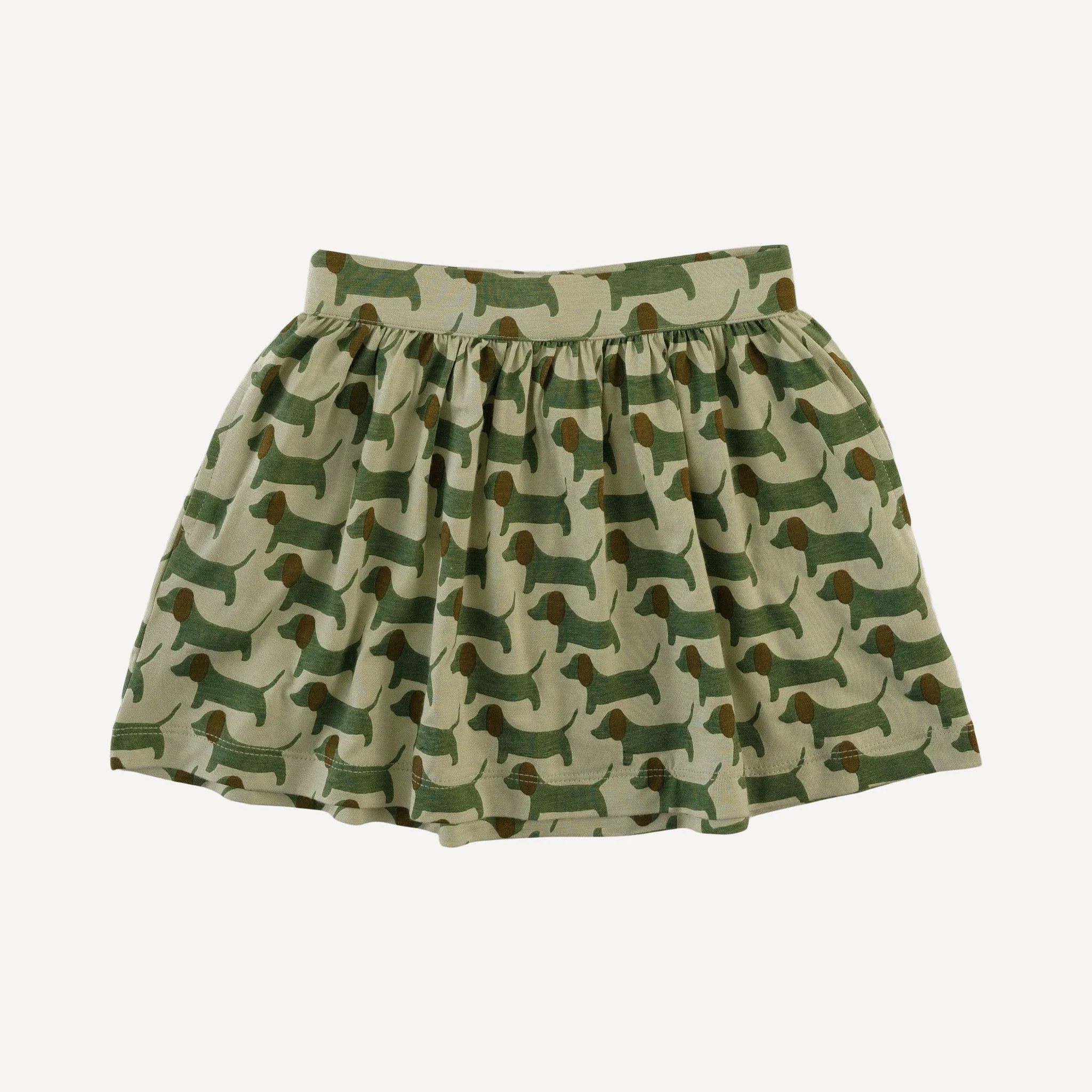 basic skirt | 70s puppies | bamboo