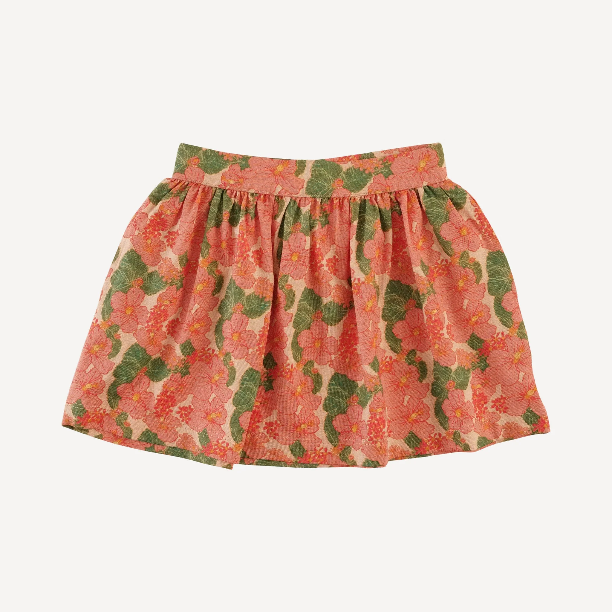 basic skirt | tropical flower party | bamboo