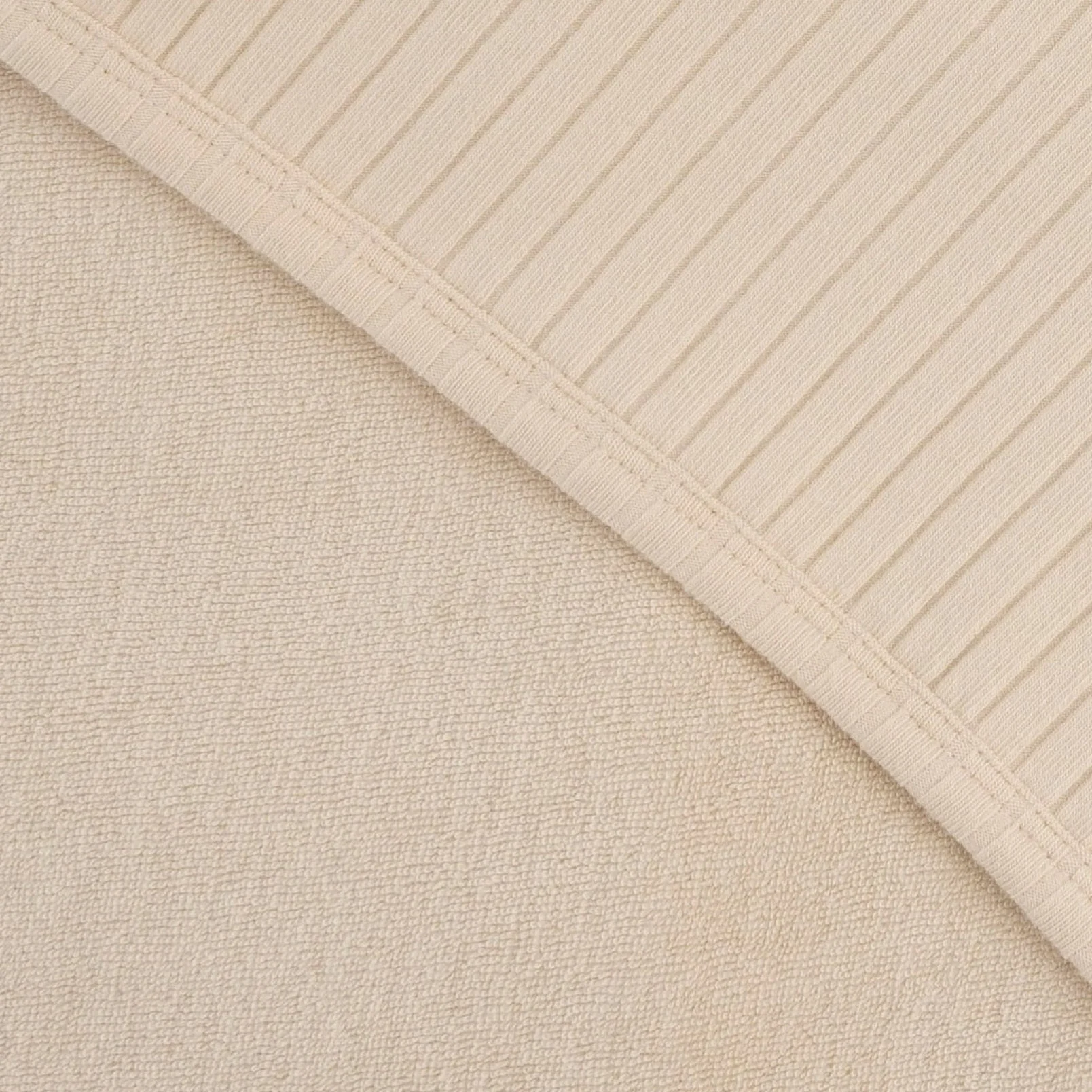 bear ear towel | oatmeal | organic cotton terry - Image 2