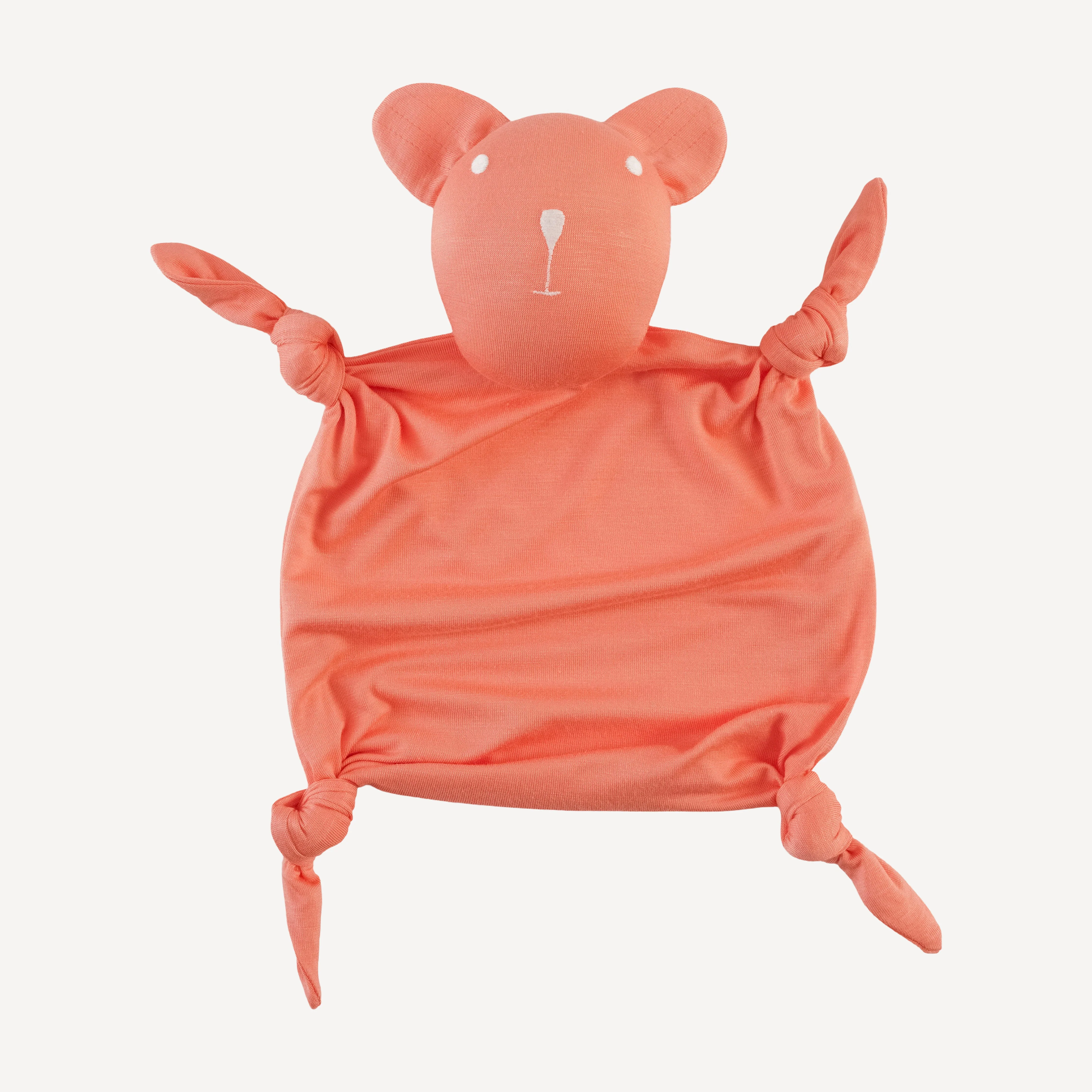 bear snuggly | peach sorbet | bamboo