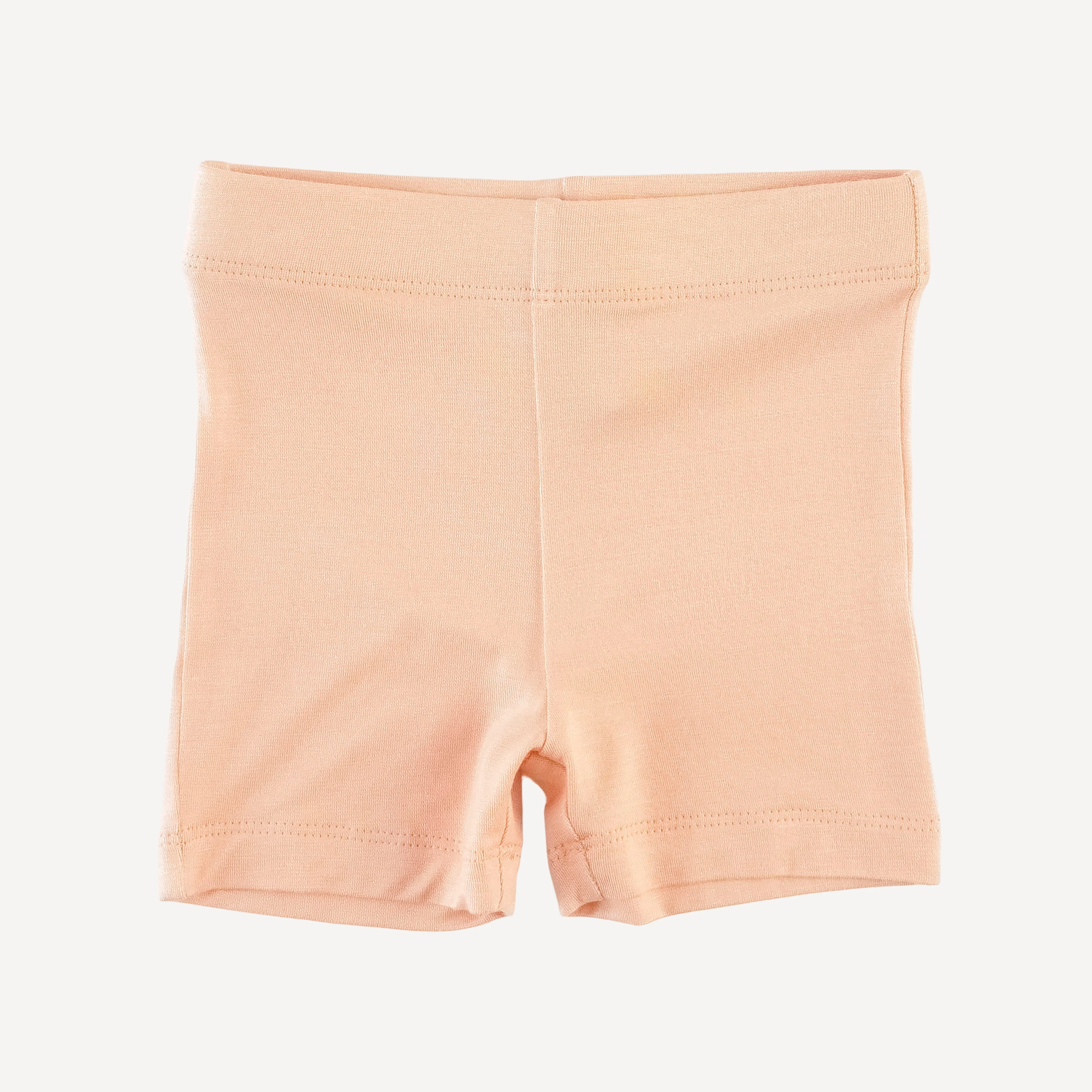 bike short | whipped peach | bamboo