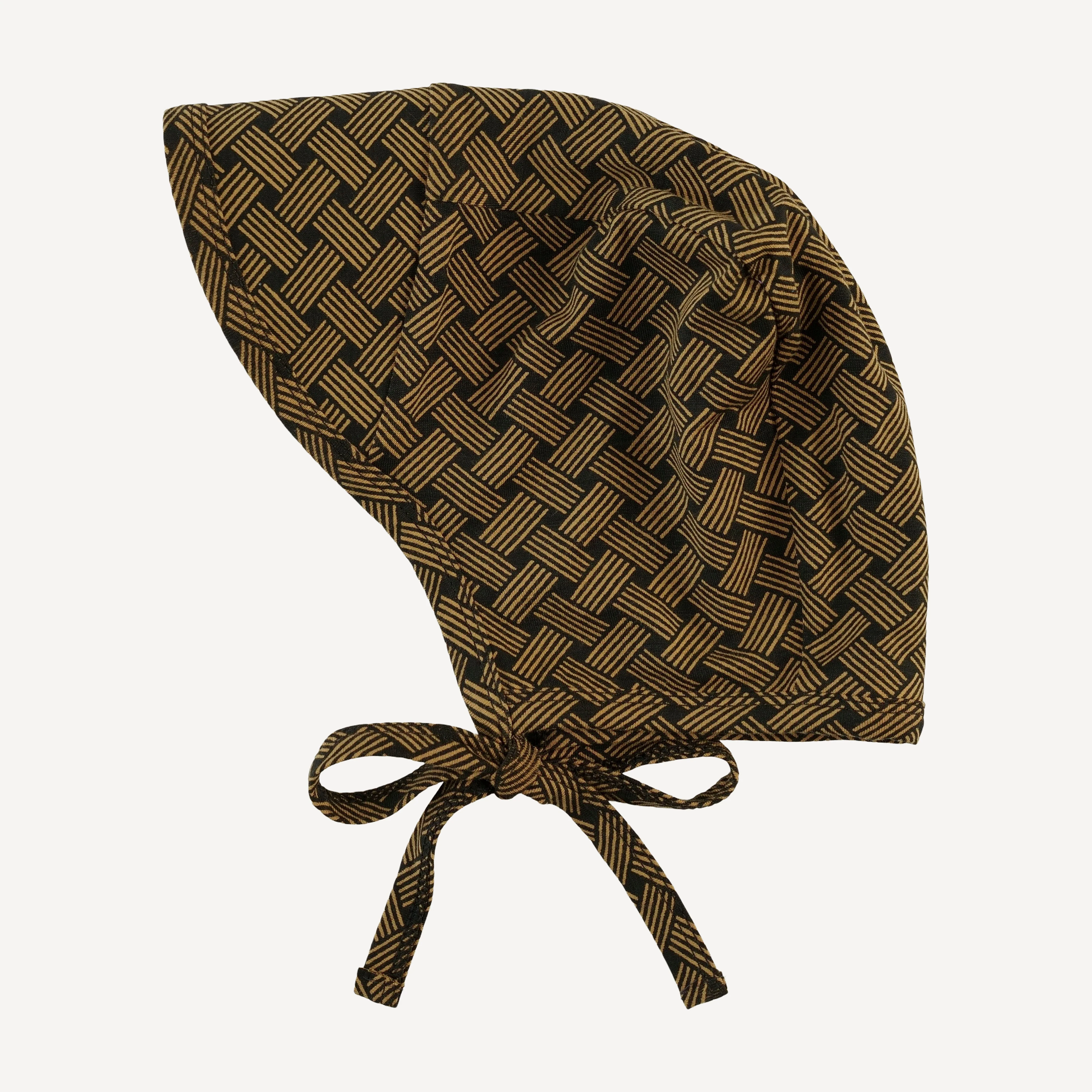 bill hat | golden basketweave | bamboo