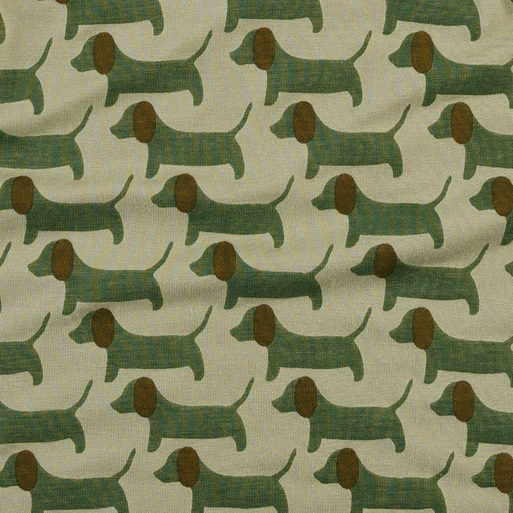 classic panda pant | 70s puppies | bamboo - Image 2