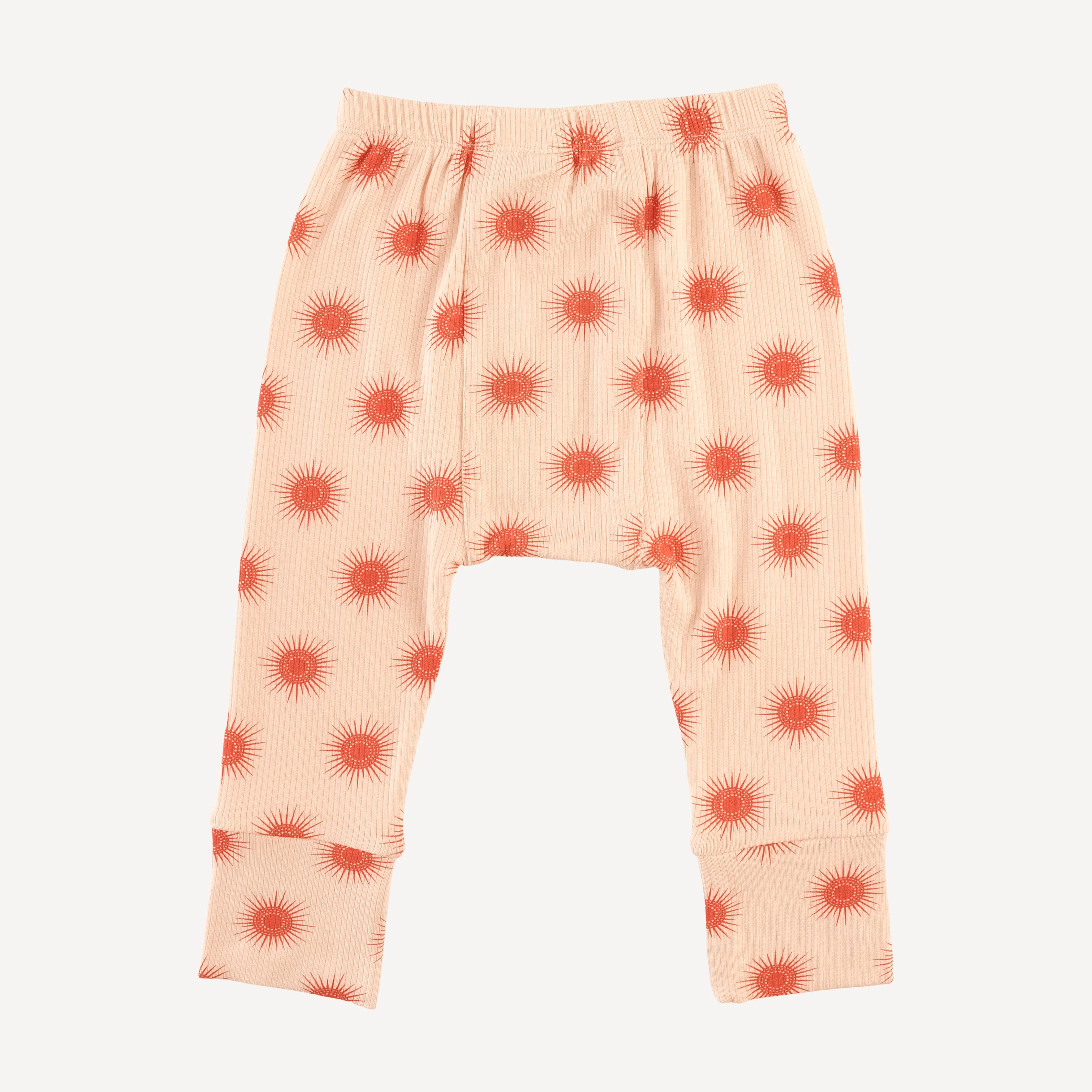 classic panda pant | emberglow tiny sun | modal skinny rib