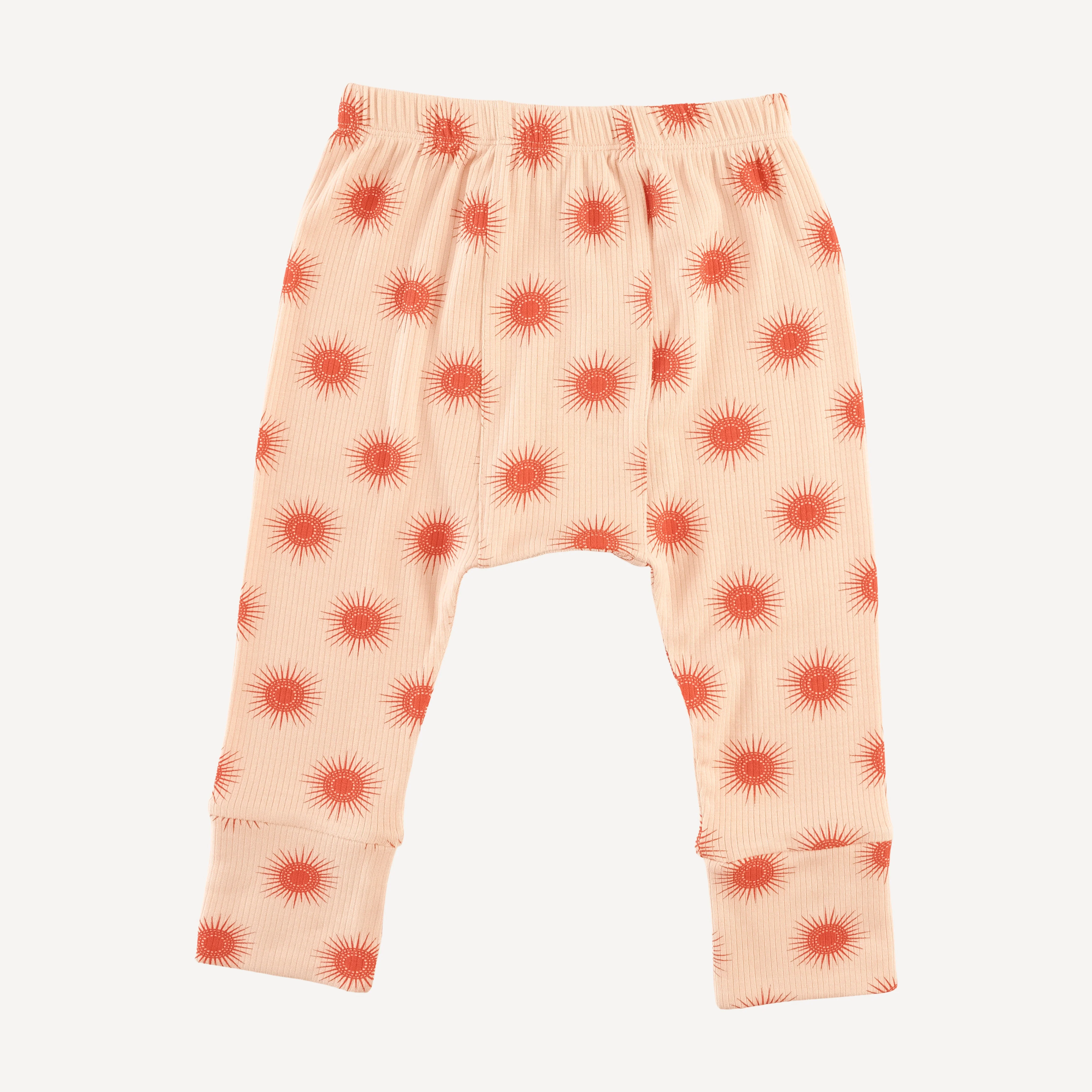 classic panda pant | emberglow tiny sun | modal skinny rib - Image 3
