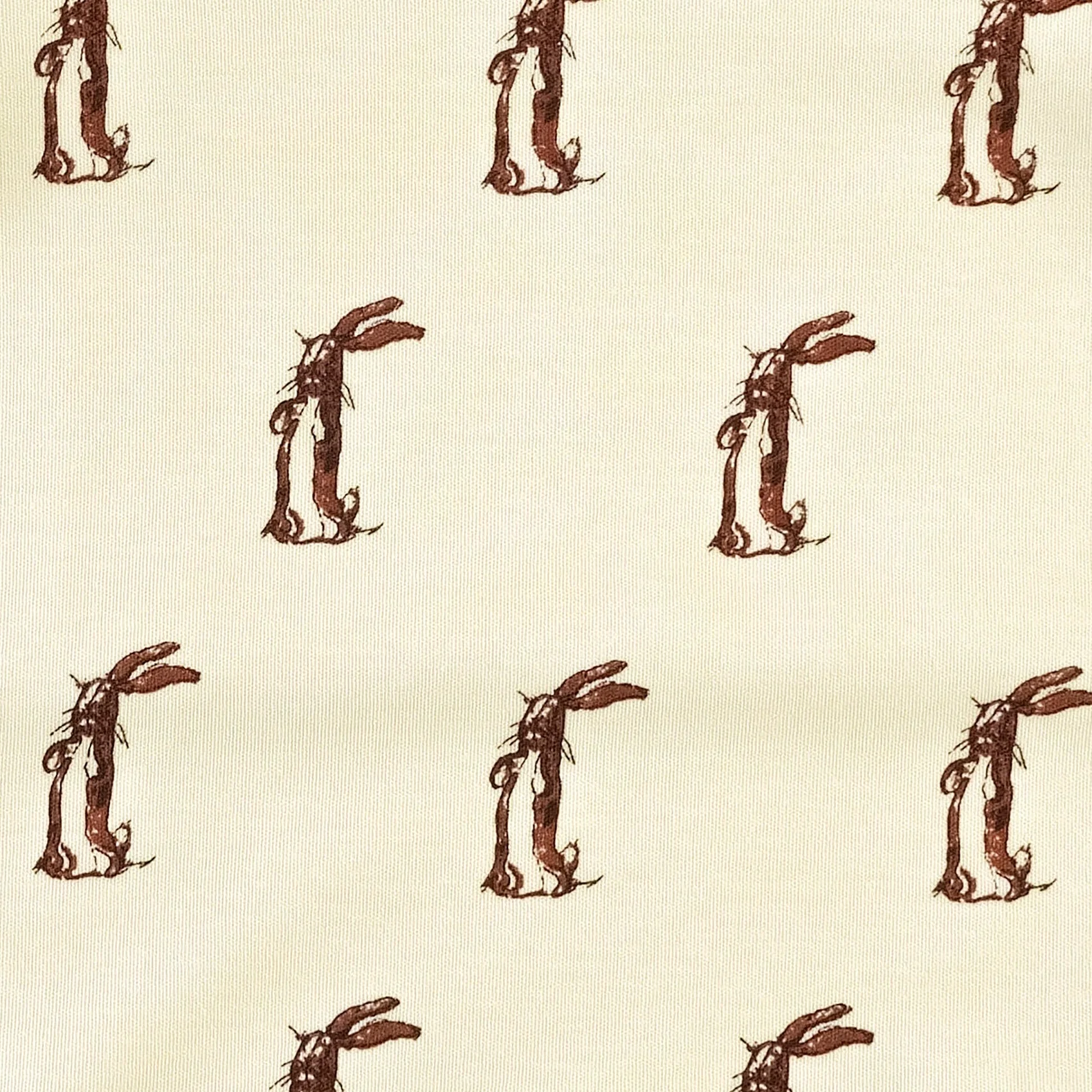 classic panda pant | plush rabbit | organic cotton interlock - Image 2