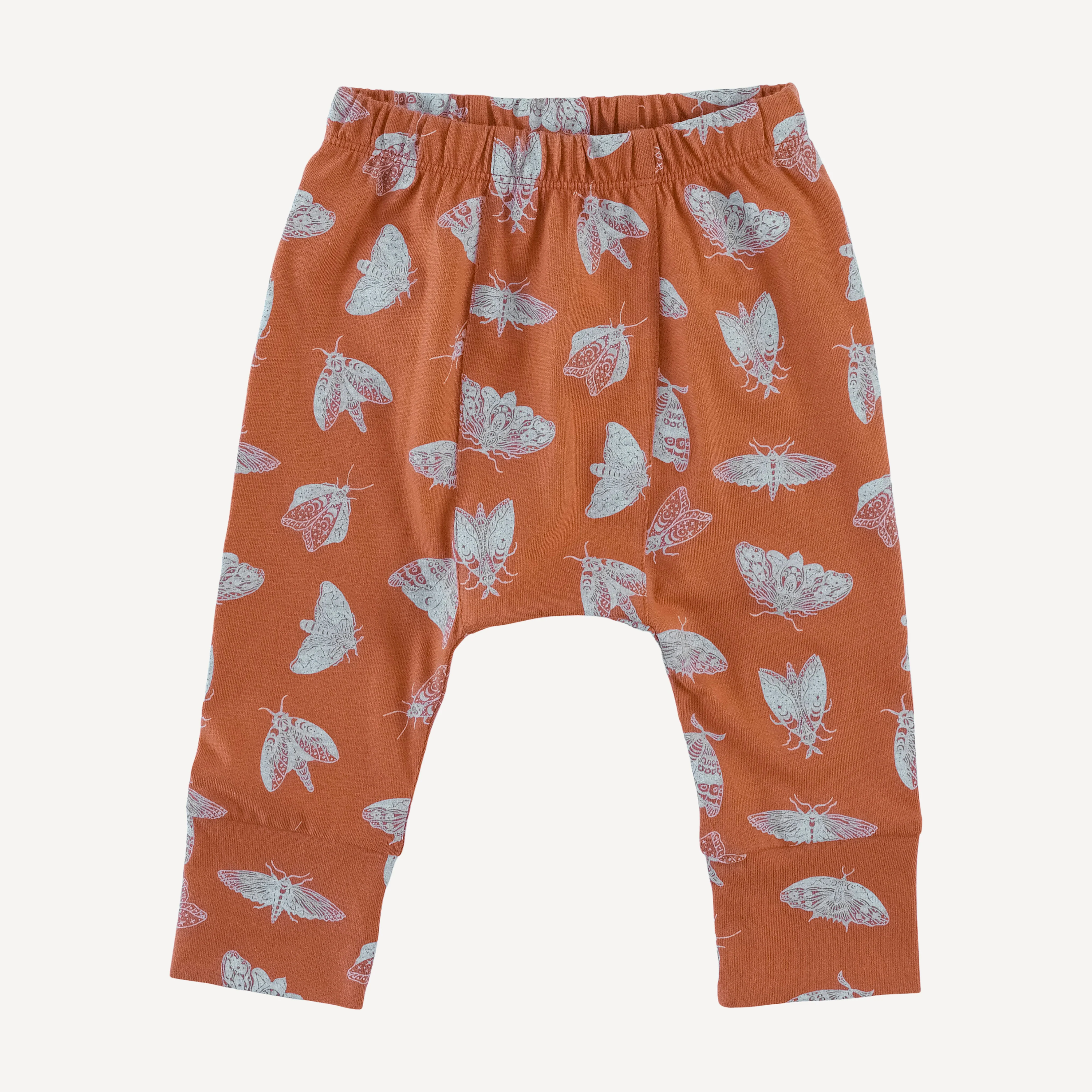 classic panda pant | spicy moth scatter | organic cotton jersey