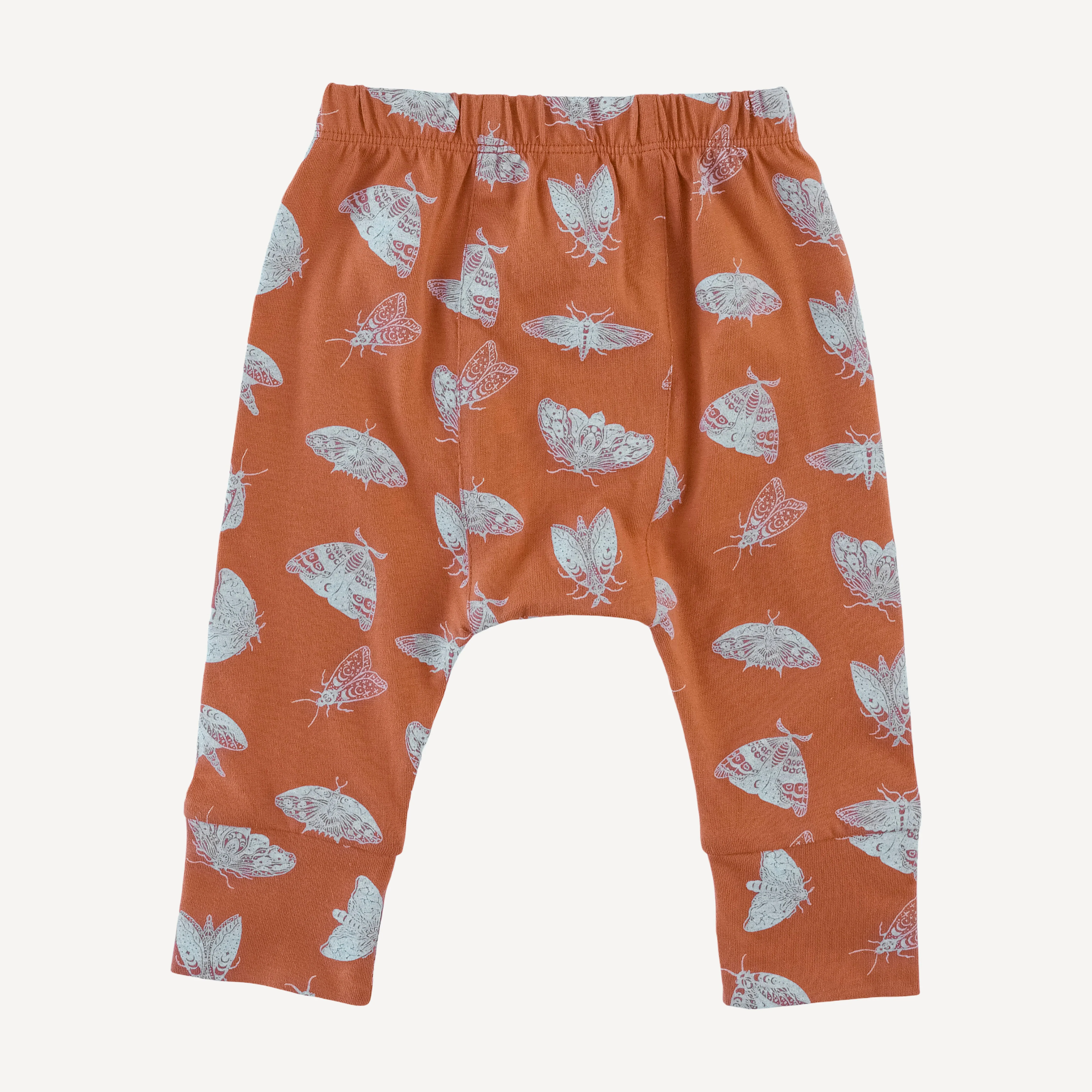 classic panda pant | spicy moth scatter | organic cotton jersey - Image 3