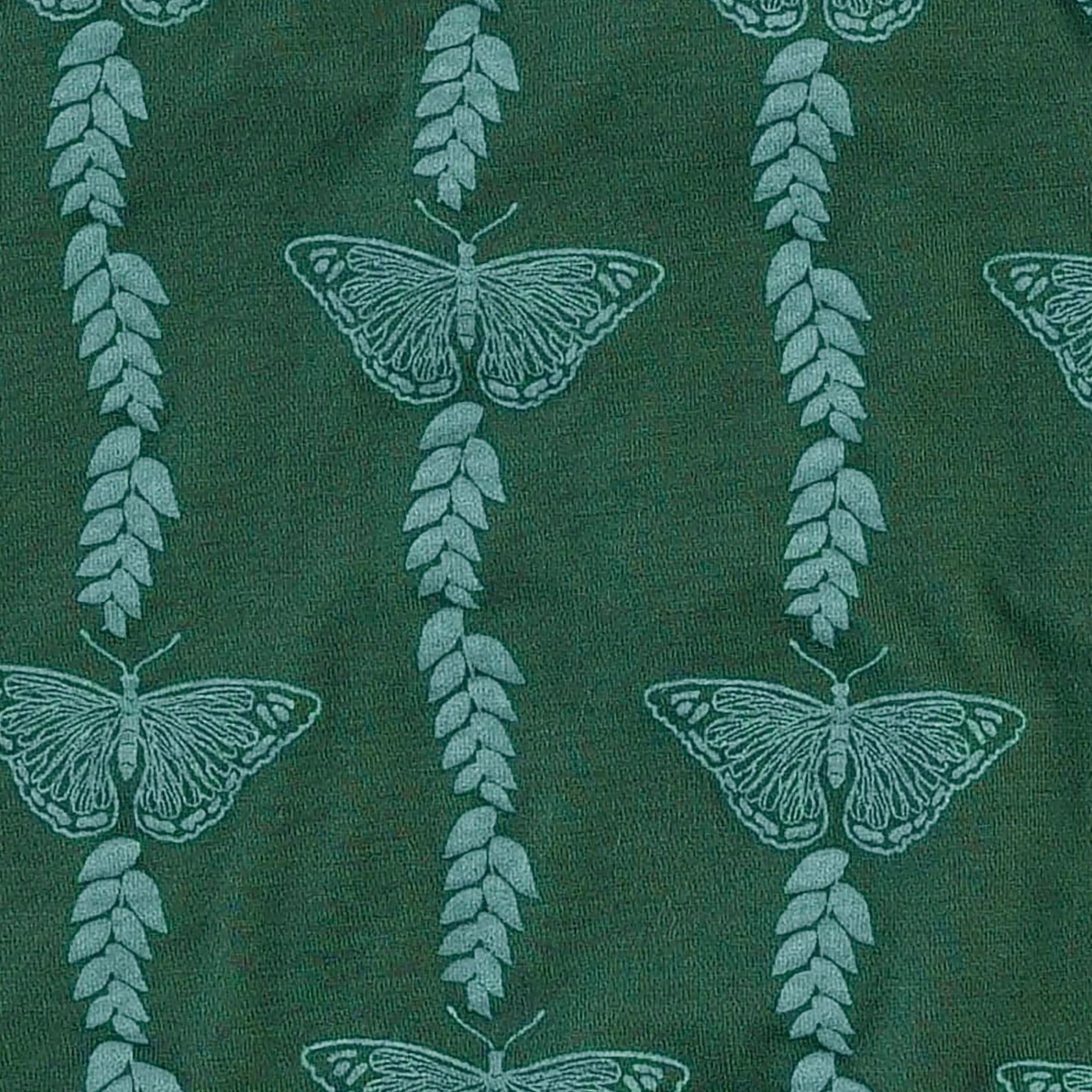 classic single layer blanket | juniper butterfly vine | bamboo - Image 2