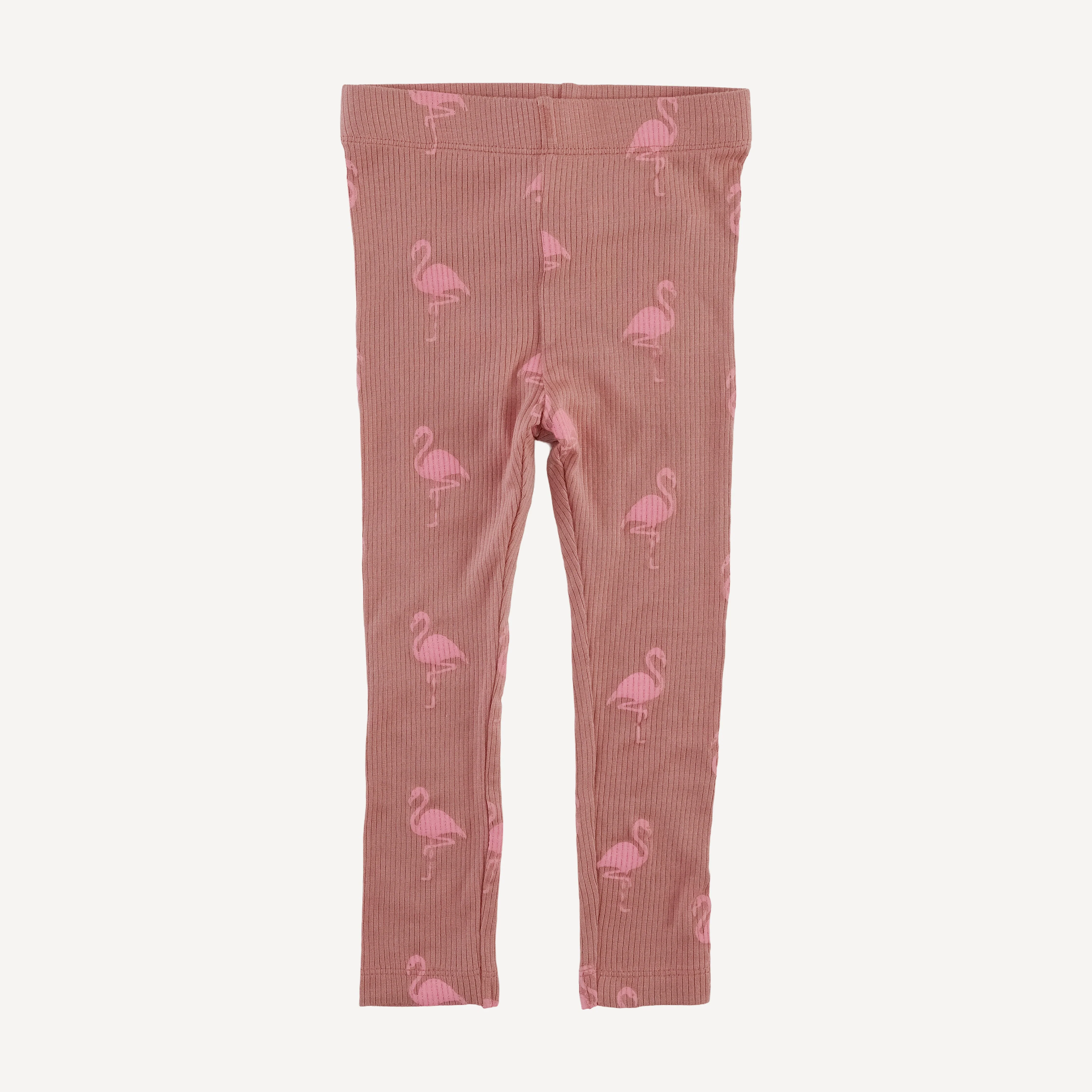 classic skinny leggings | tiny flamingo | modal skinny rib