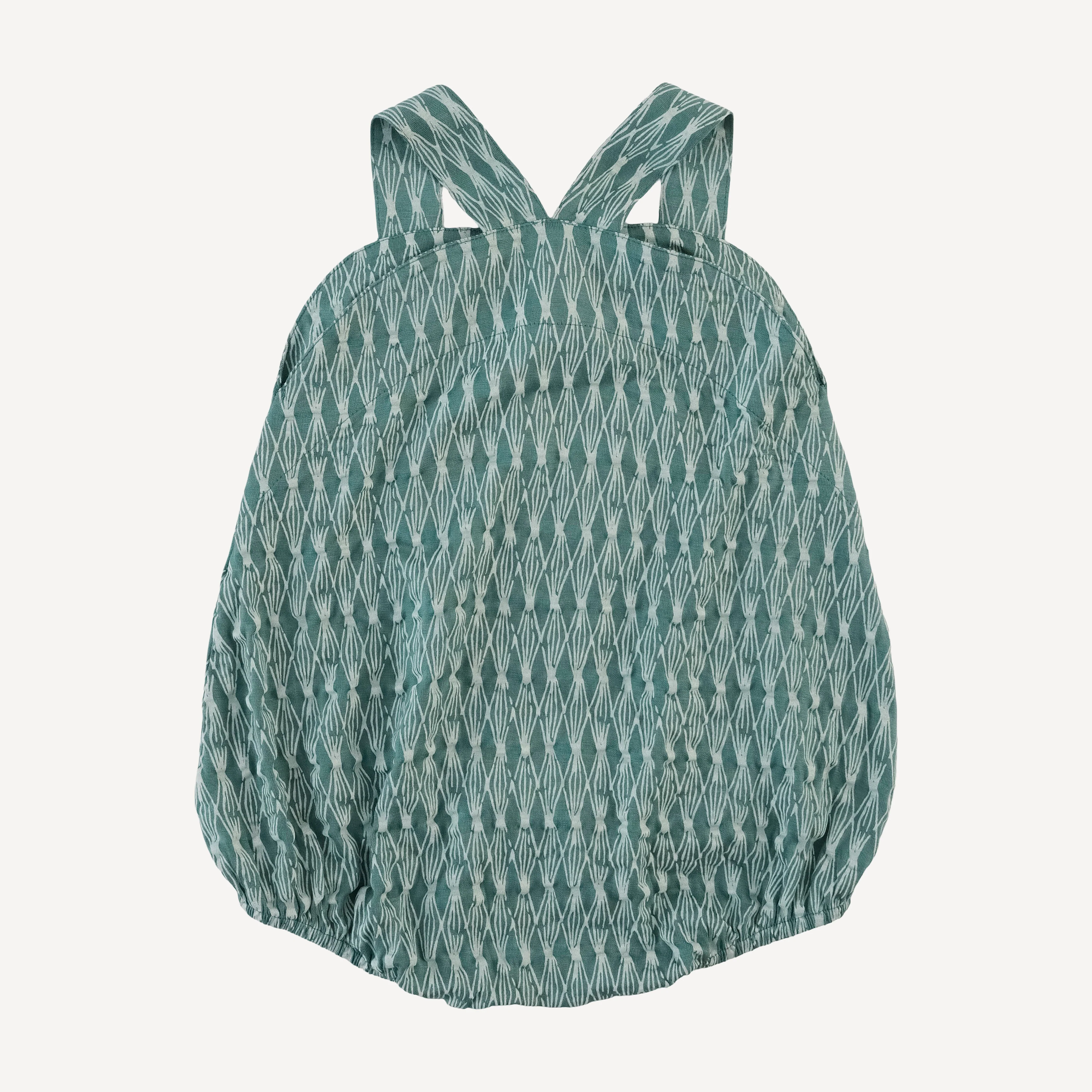 country bubble | sketched argyle | bamboo - Image 3