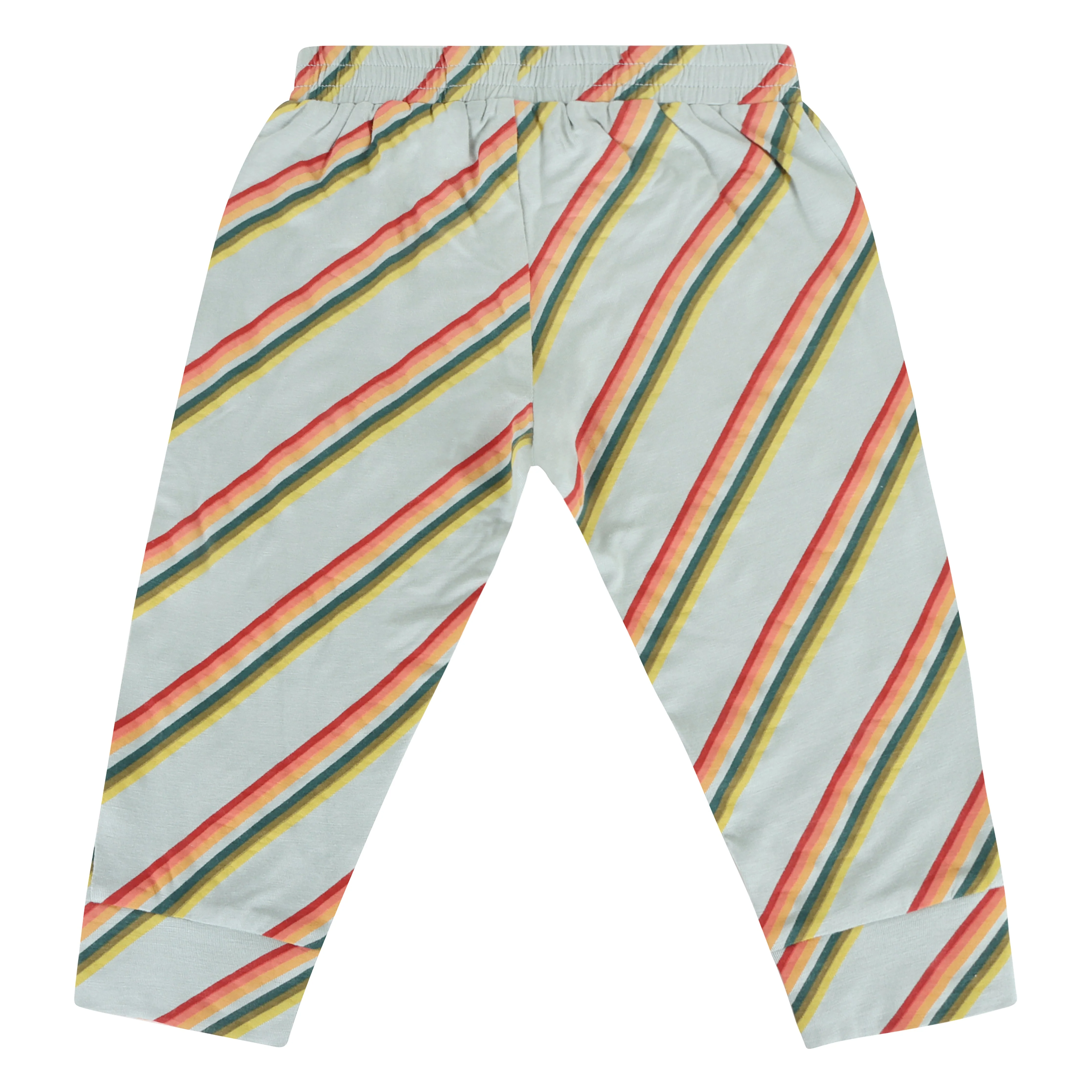 cuffed jogger | 70s ranch stripe | bamboo - Image 3