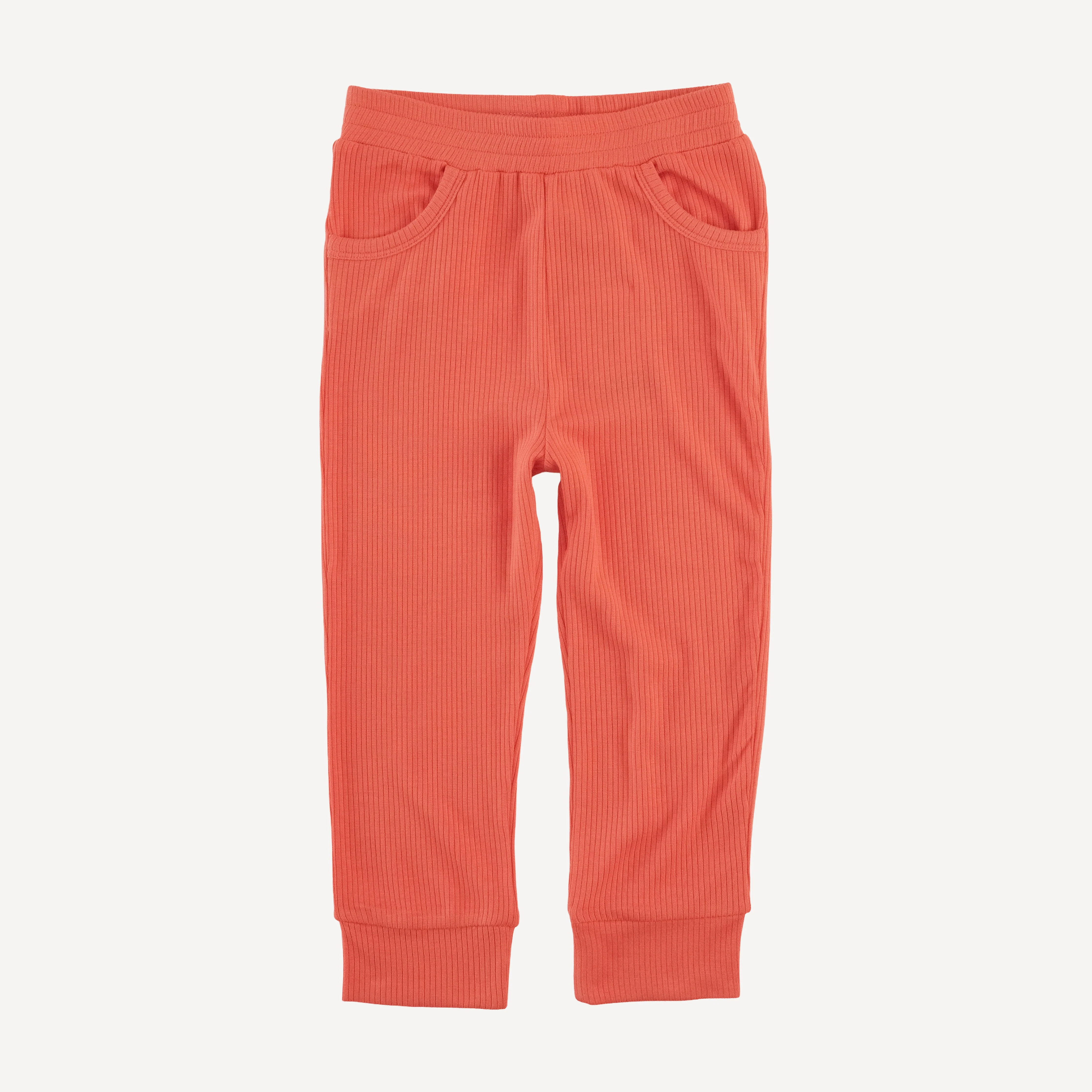 cuffed pocket jogger | emberglow | modal skinny rib