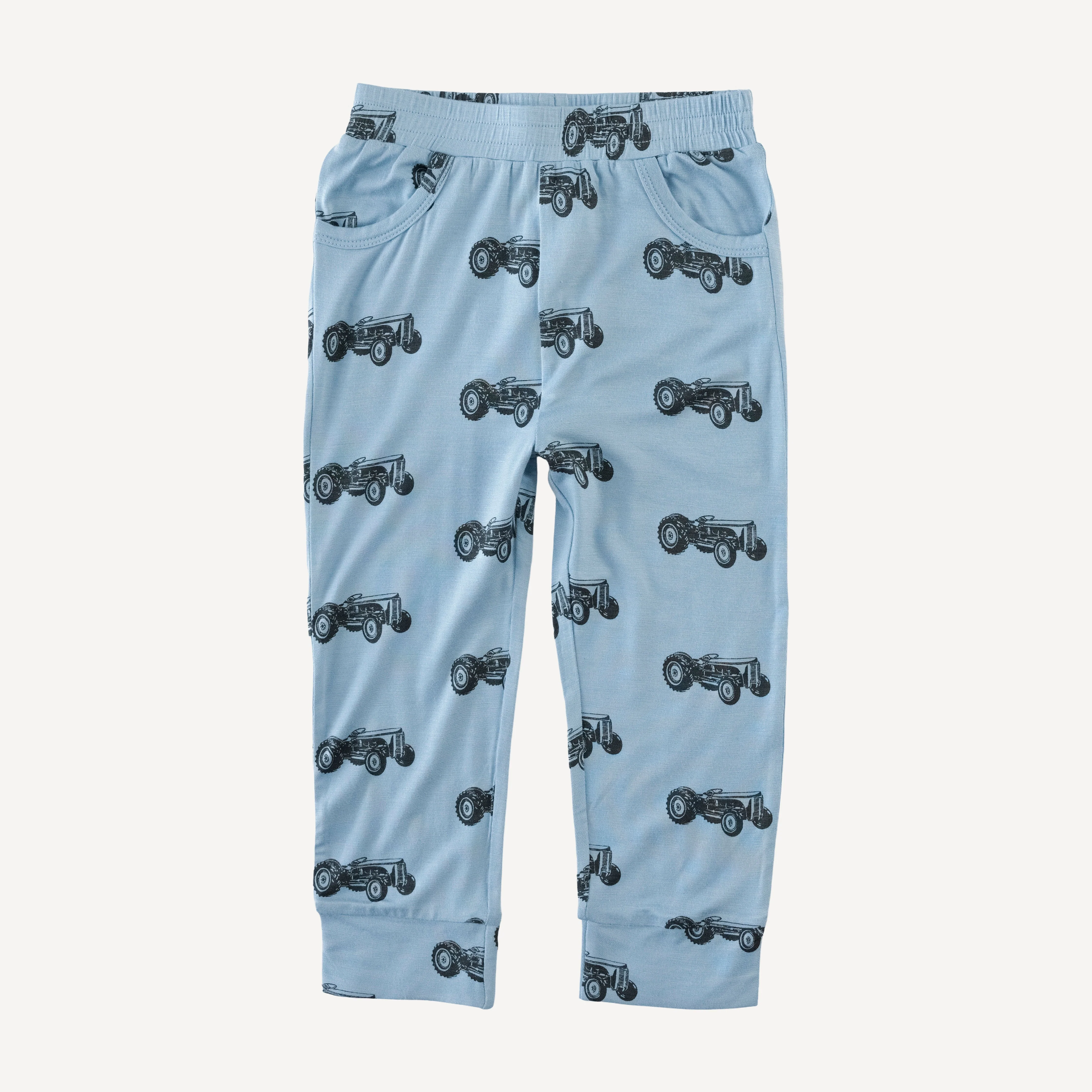 cuffed pocket jogger | tractor | bamboo