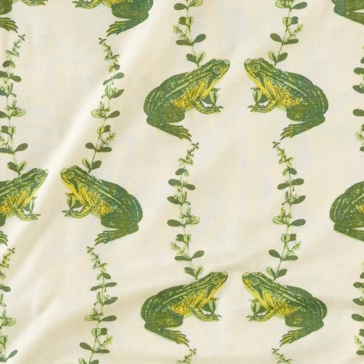 flare leg pant | garden frog | bamboo - Image 2