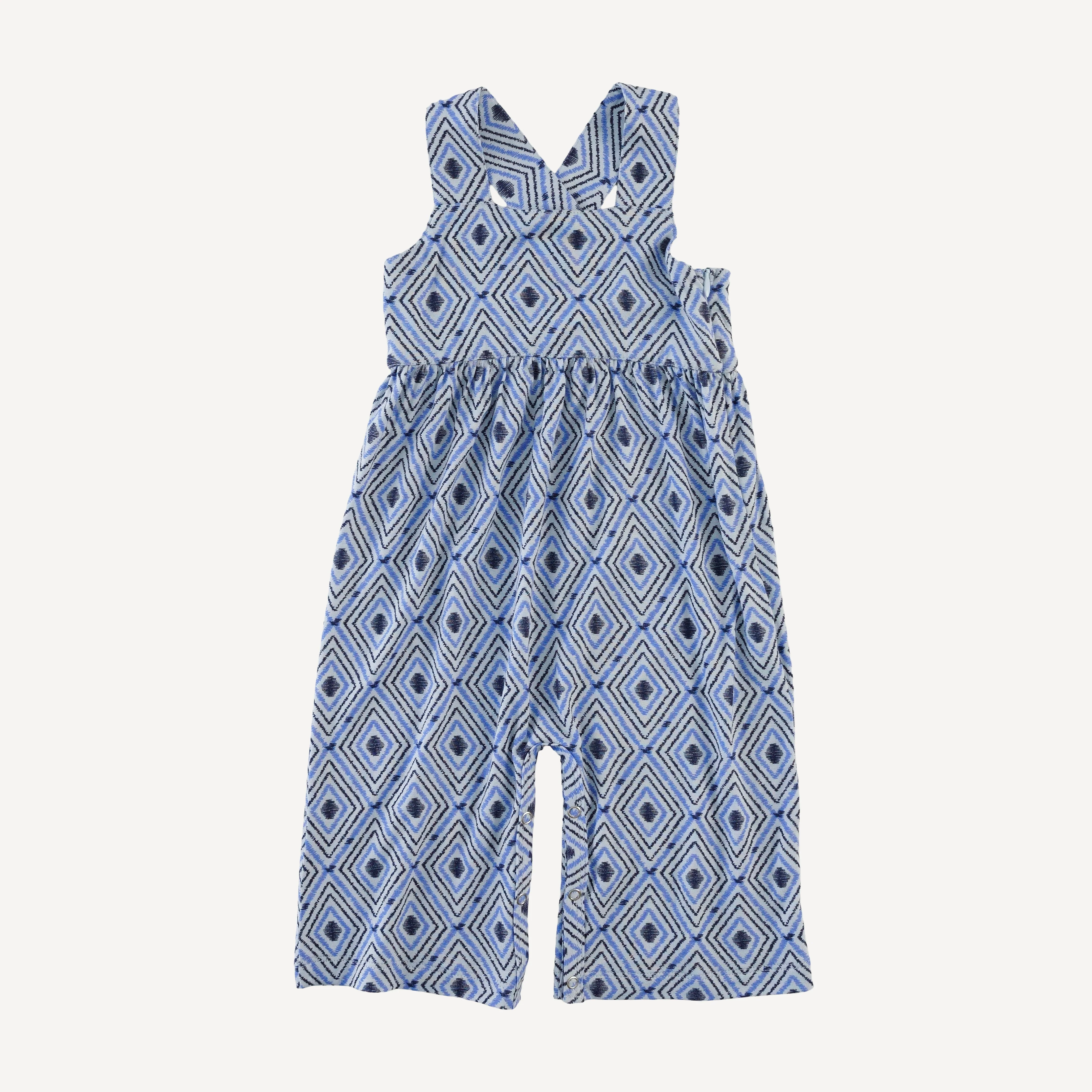 gaucho jumpsuit | diamond | bamboo