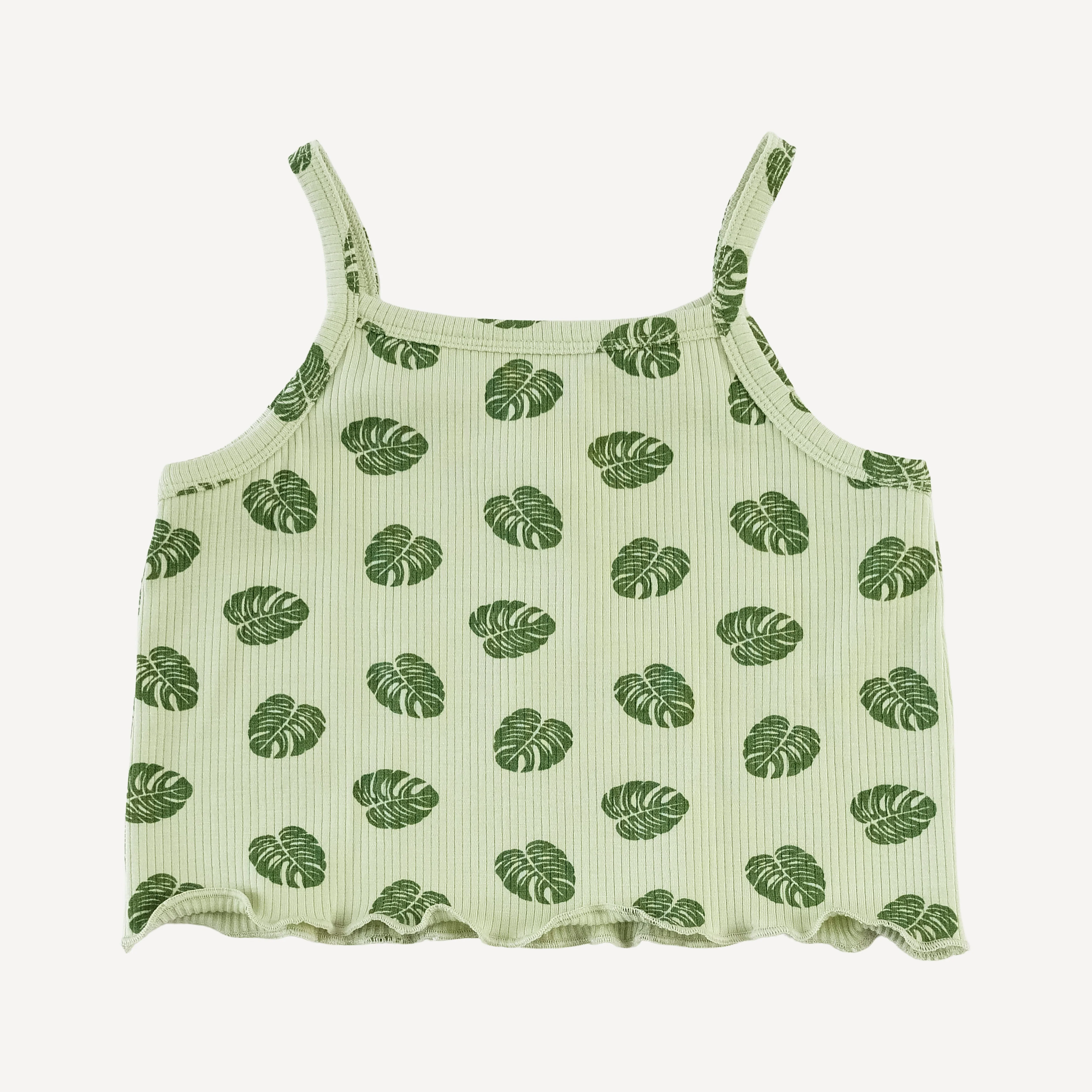 jade set | tiny monstera | modal skinny rib - Image 3