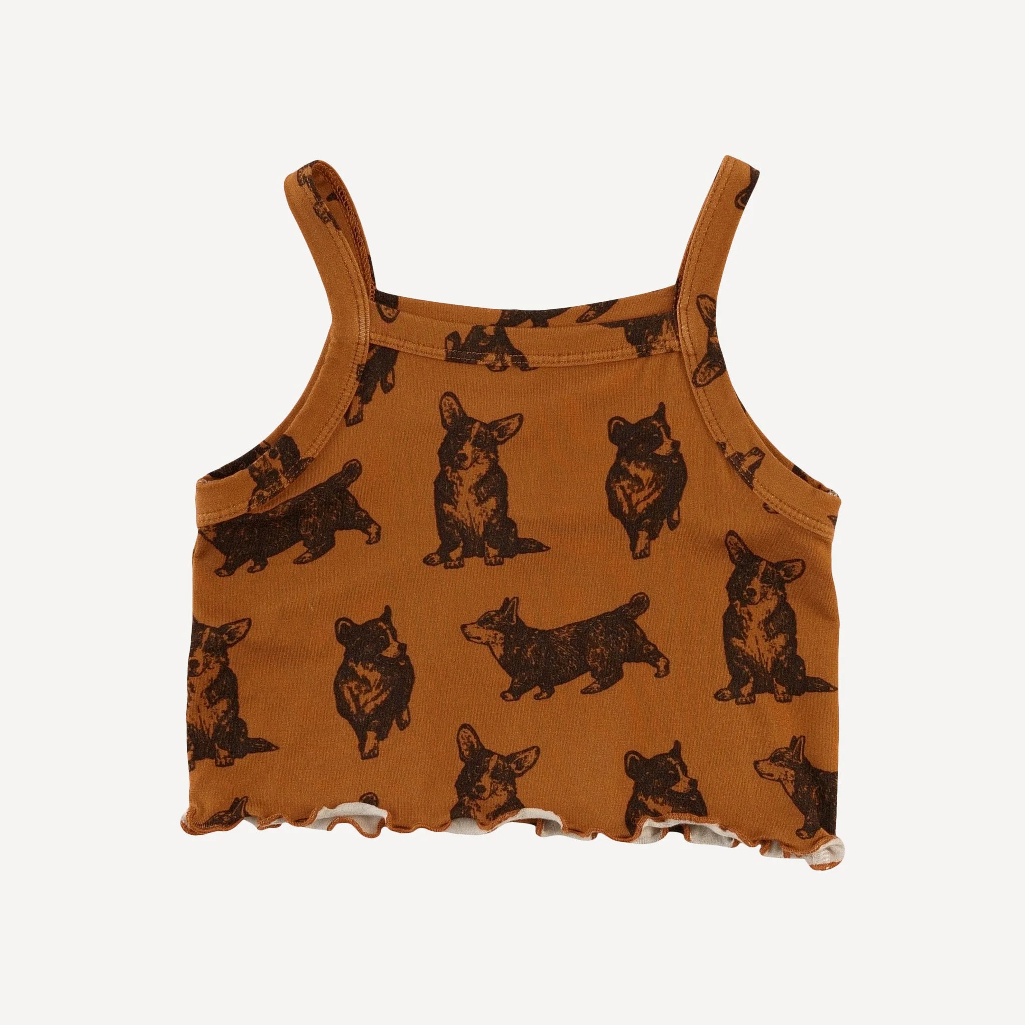 jade short set | corgis | light weight bamboo - Image 4
