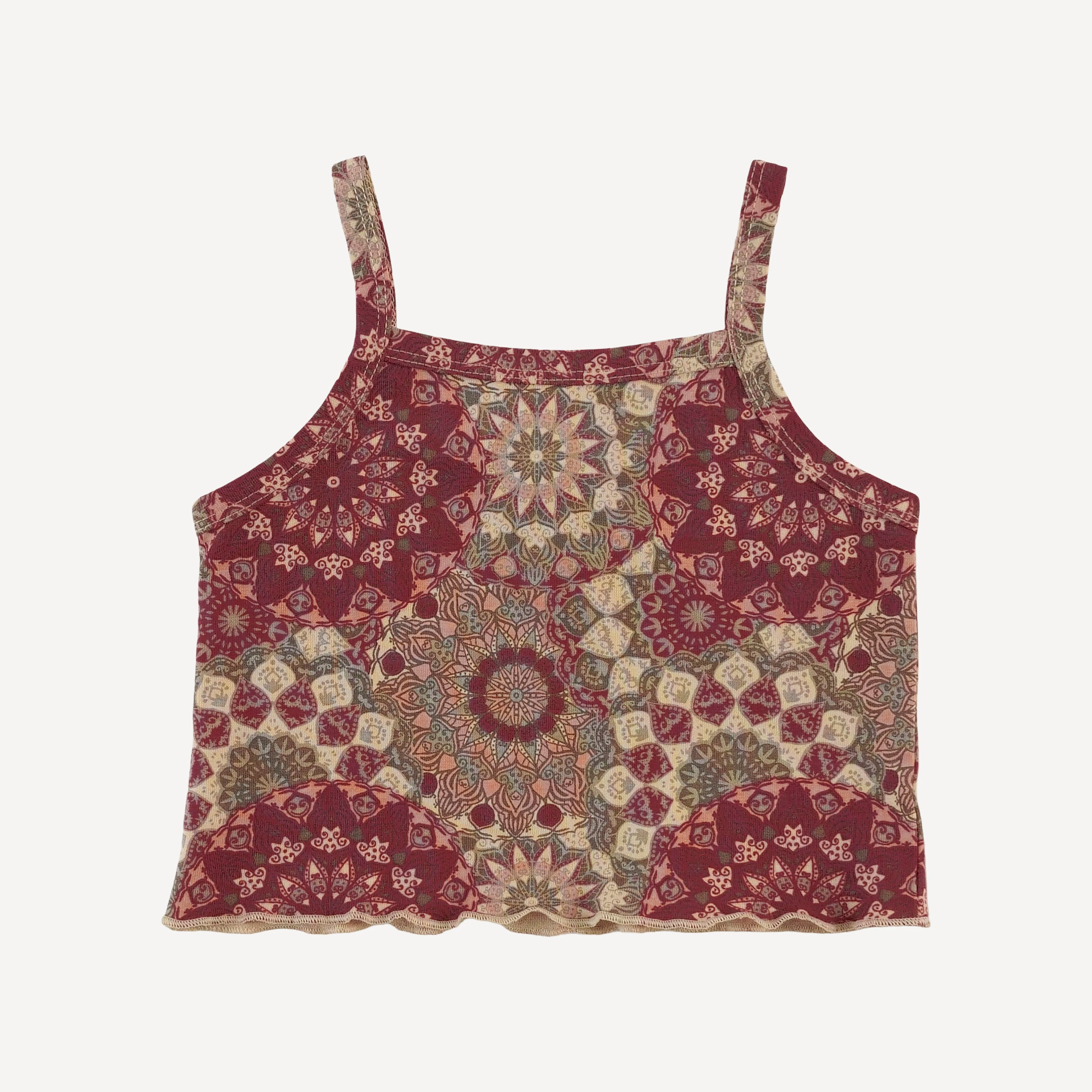 jade short set | earthen mandala | organic cotton jersey - Image 3