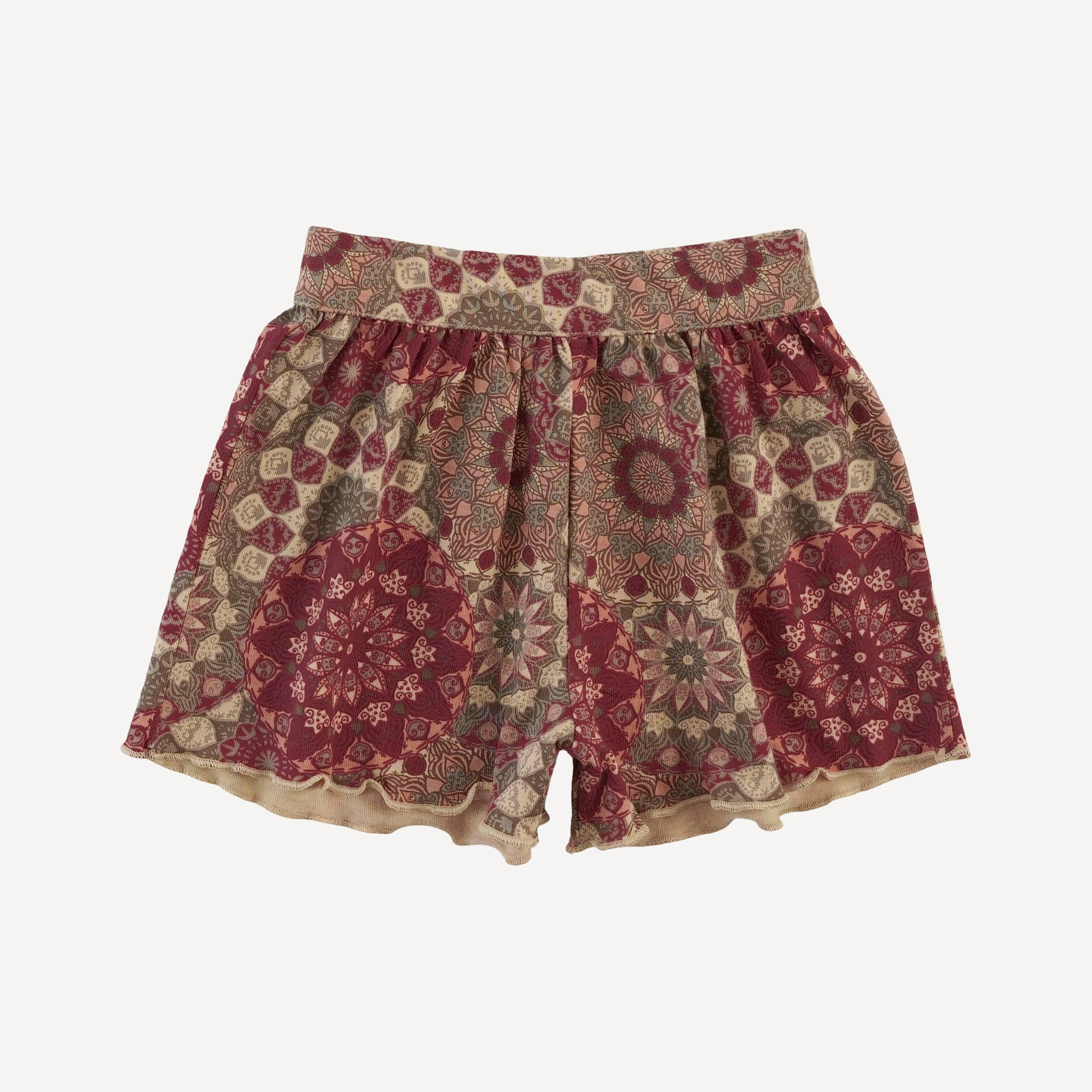 jade short set | earthen mandala | organic cotton jersey - Image 4