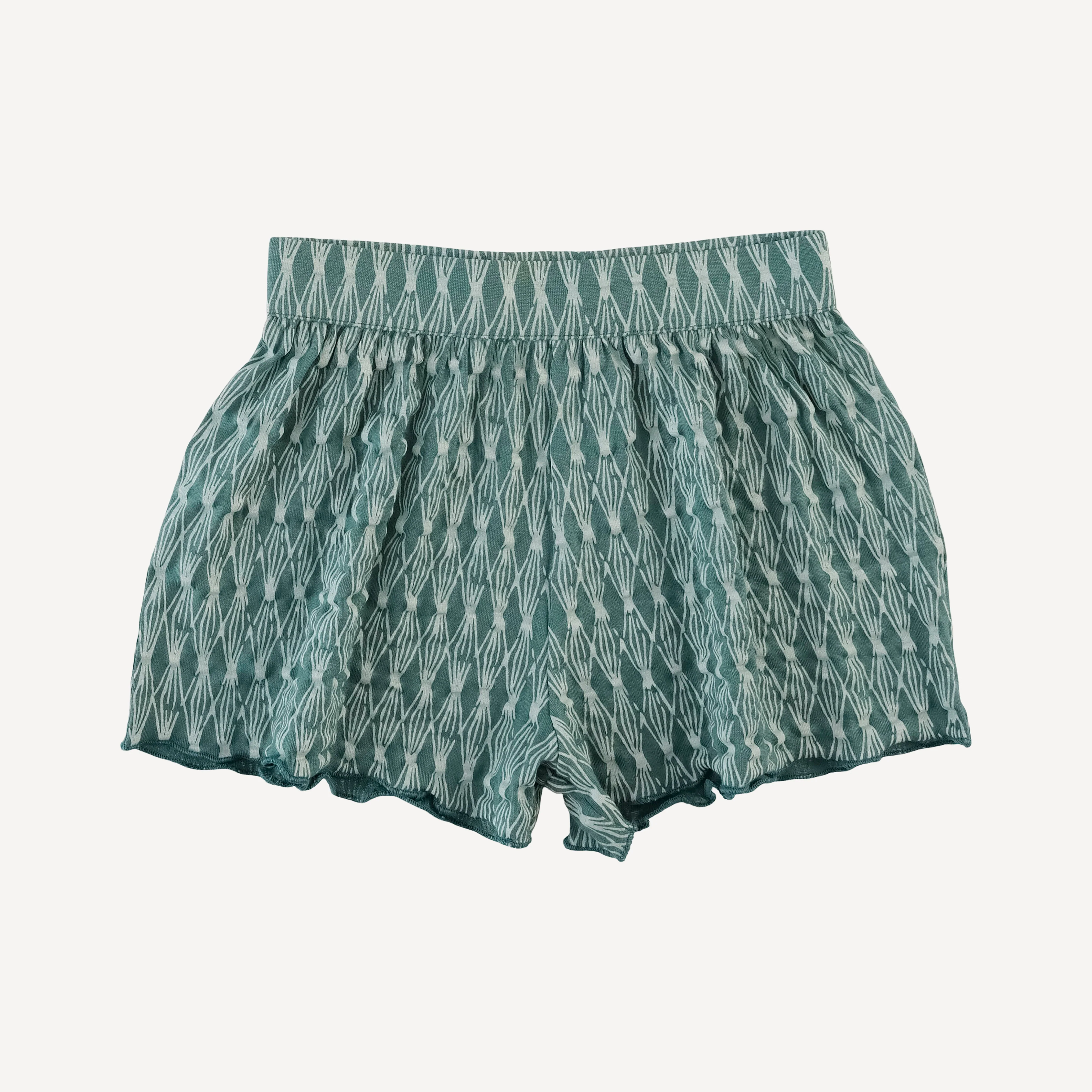 jade short set | sketched argyle | bamboo - Image 4