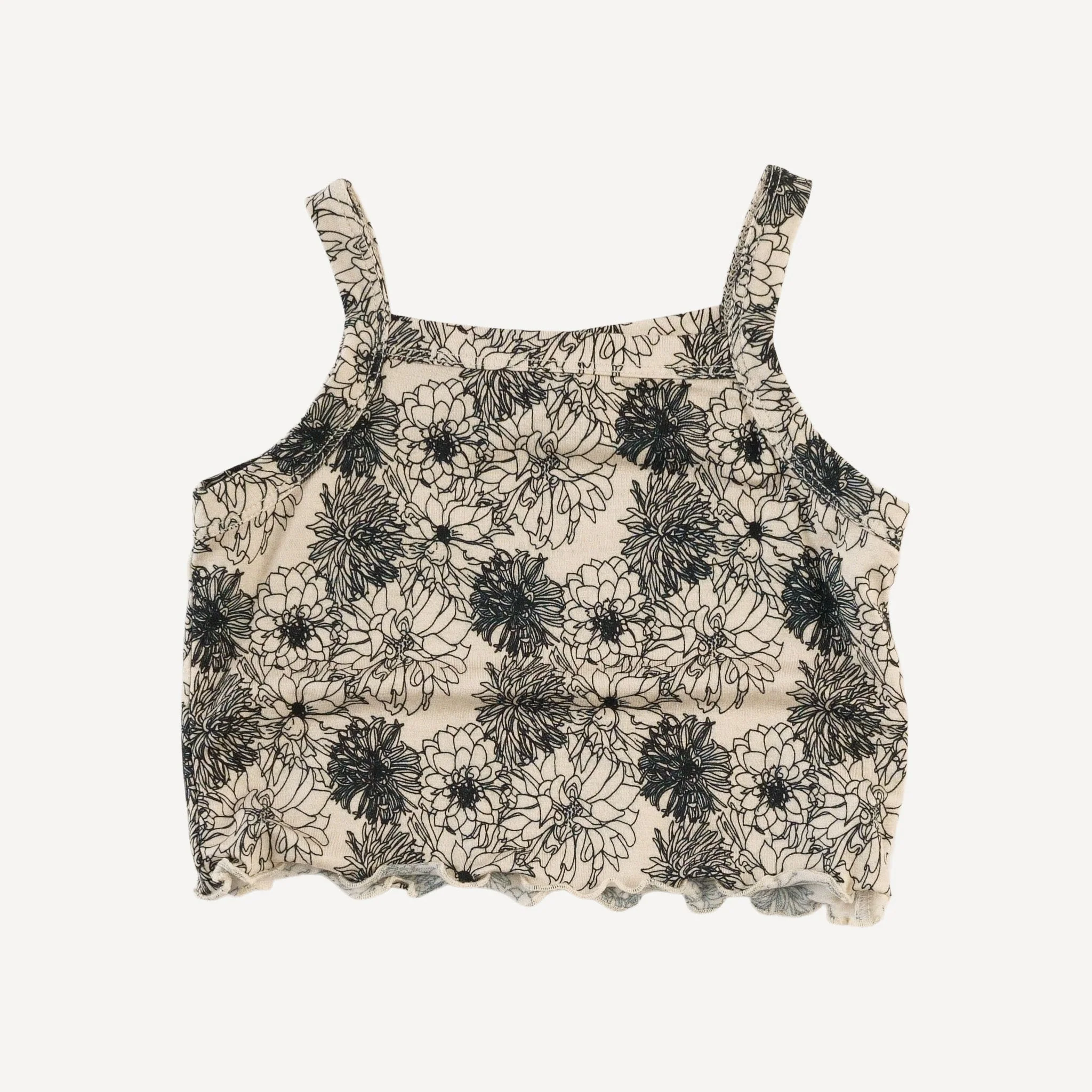 jade short set | sketched flowers | light weight bamboo - Image 3