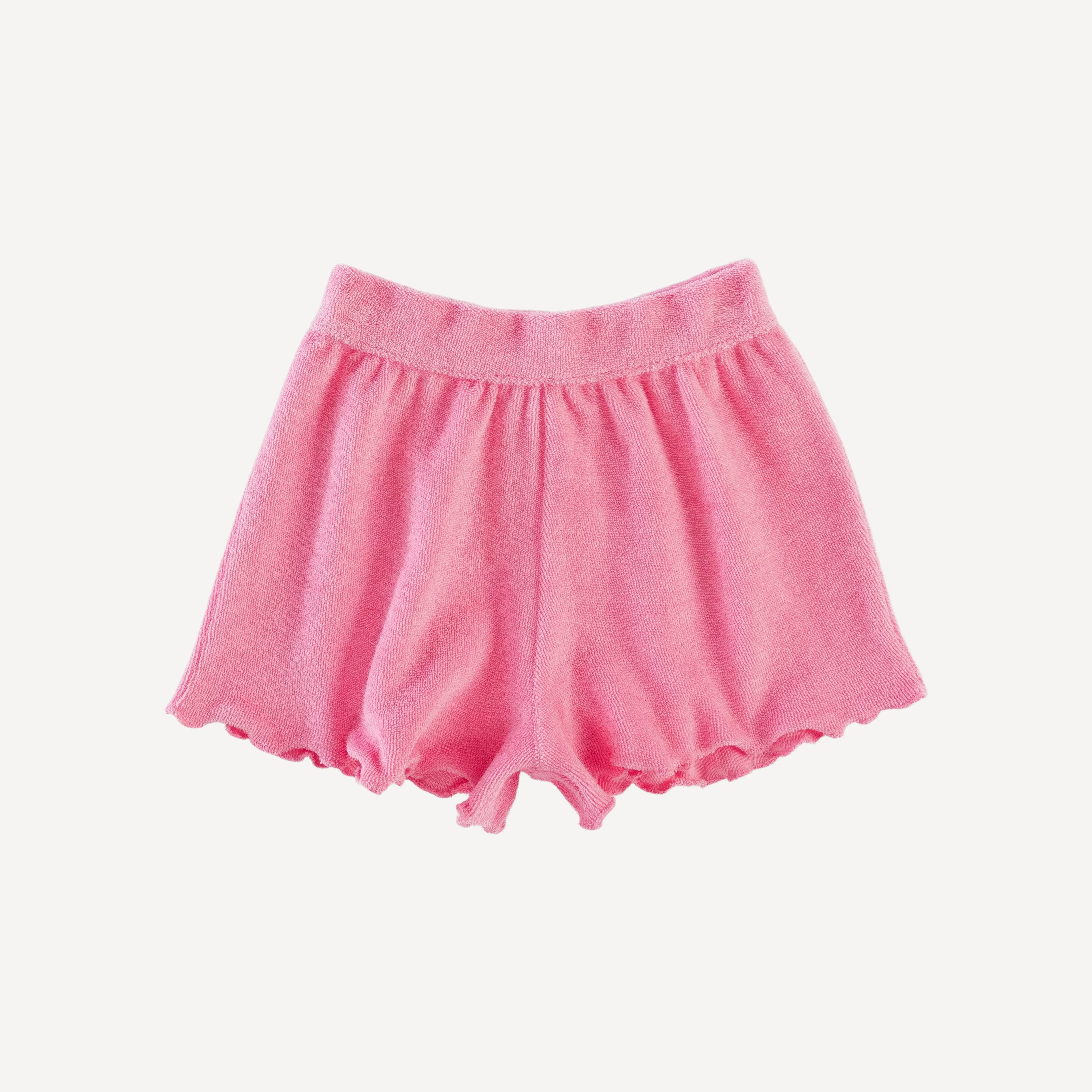 jade short set | tropical pink | organic cotton terry - Image 4