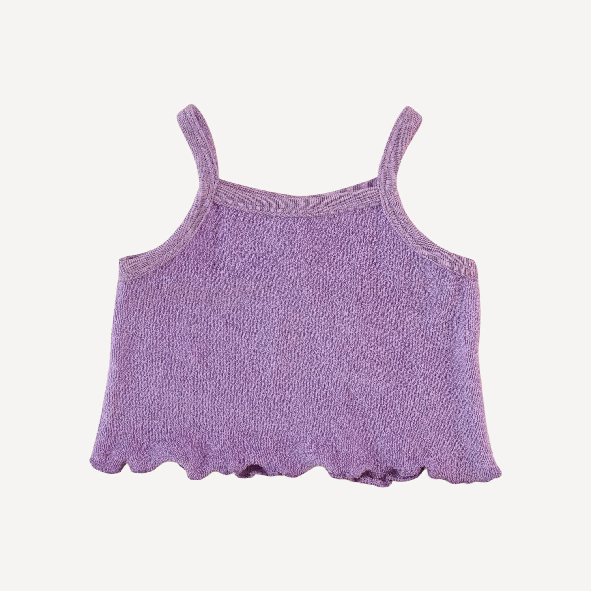 jade short set | vivid violet | organic cotton terry - Image 3