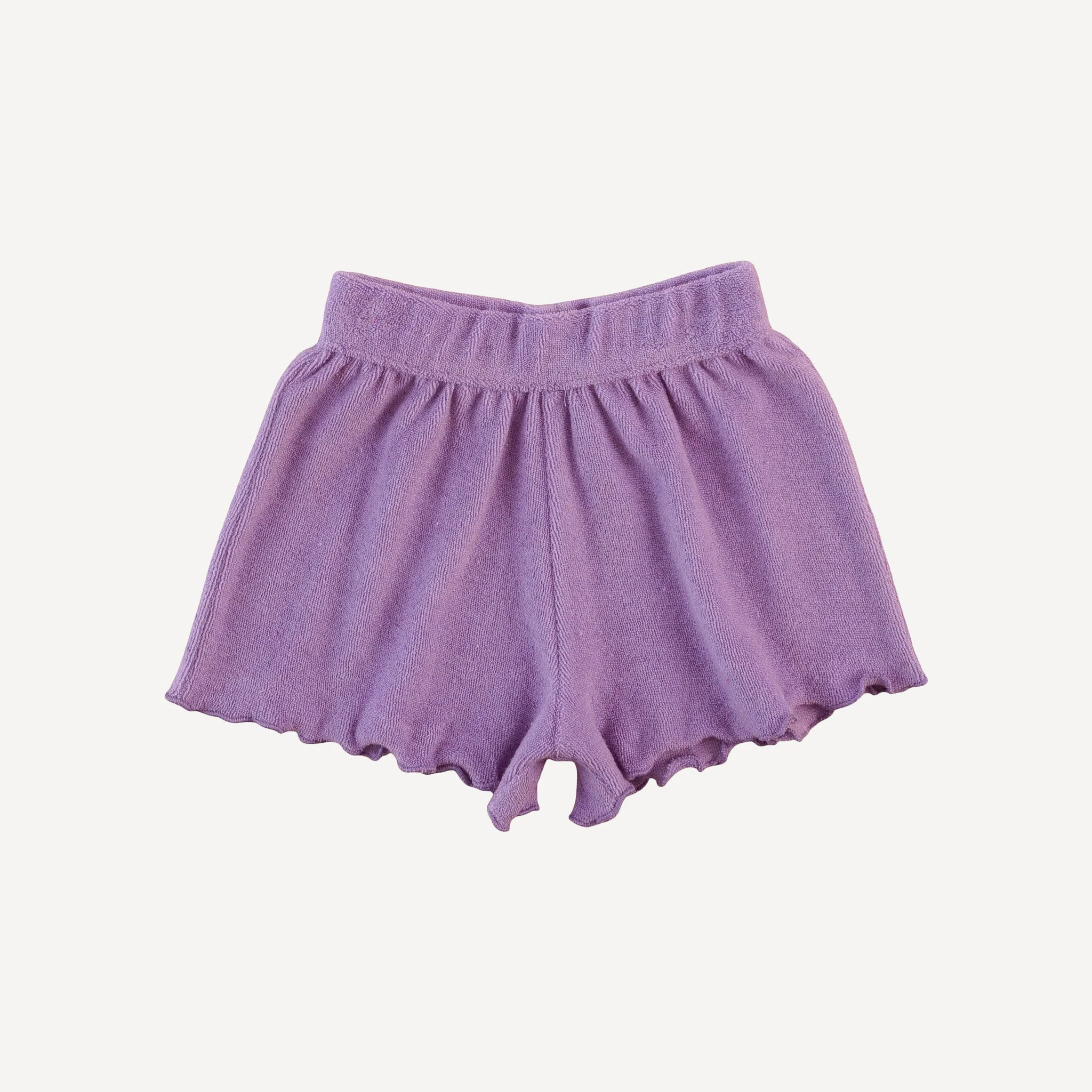 jade short set | vivid violet | organic cotton terry - Image 4