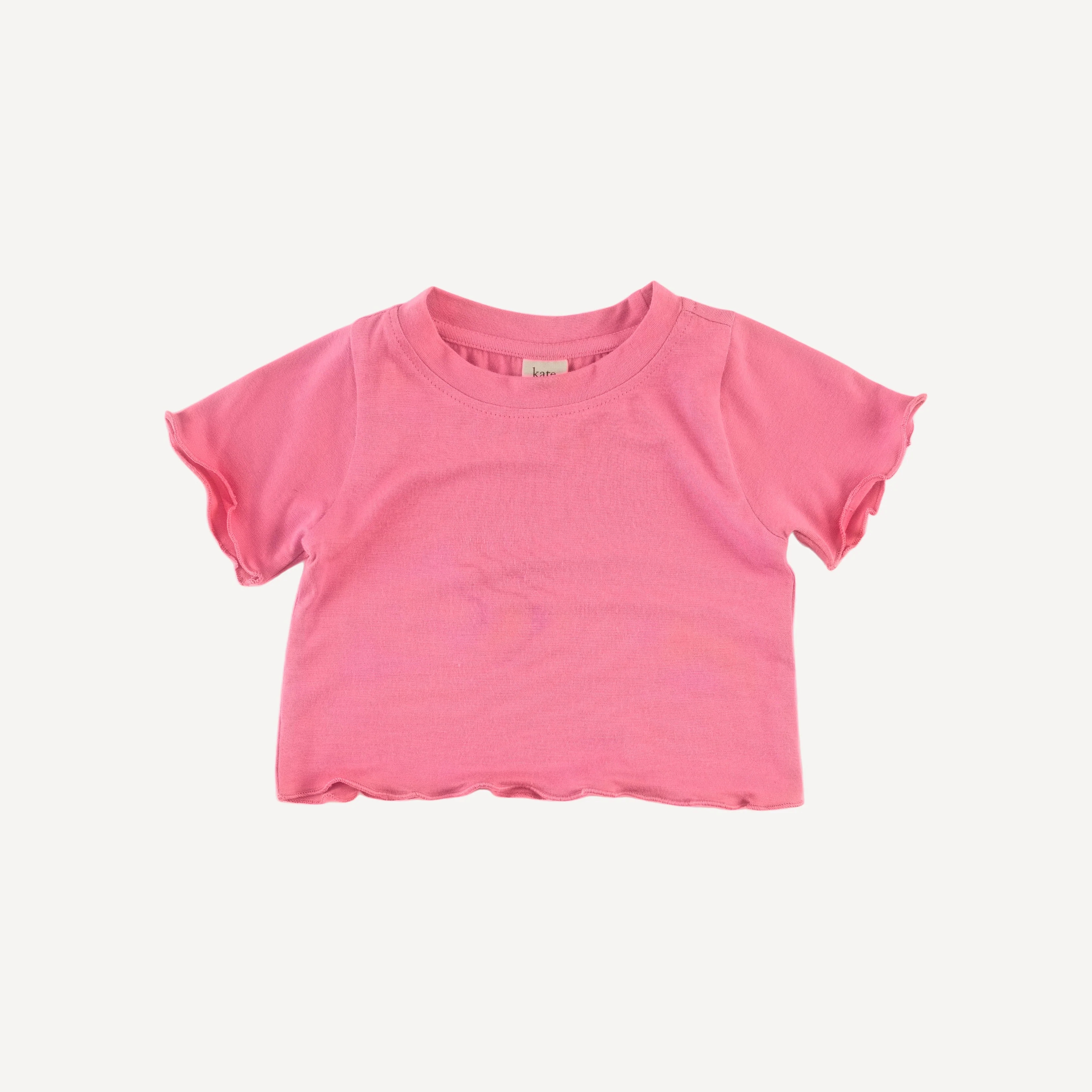 jade short sleeve set | cherry pink | bamboo - Image 3