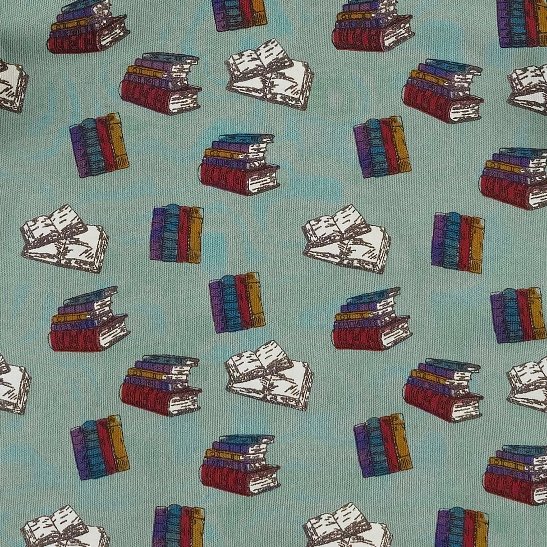 jamie short set | books | organic cotton interlock - Image 2