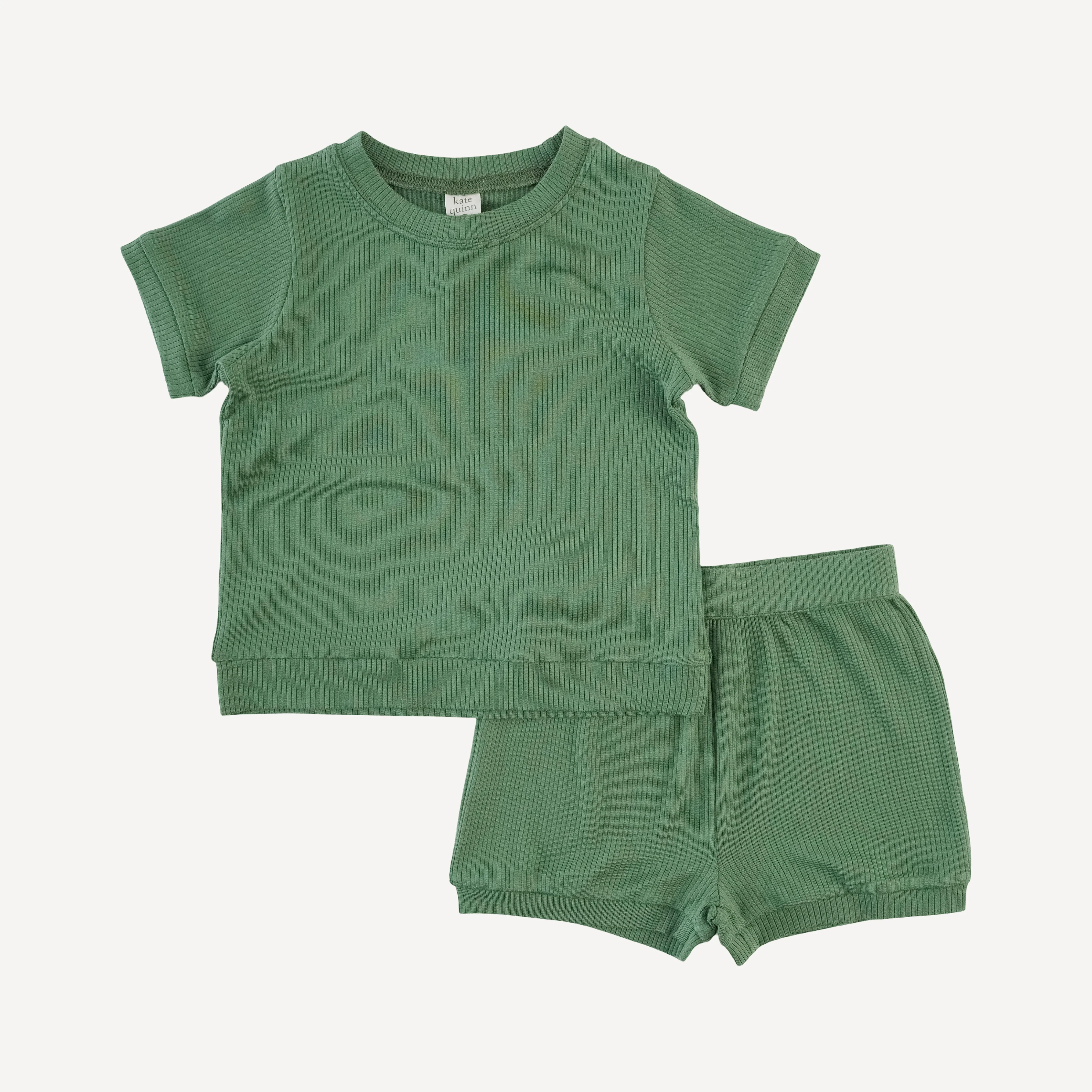 jamie short set | elm | modal skinny rib