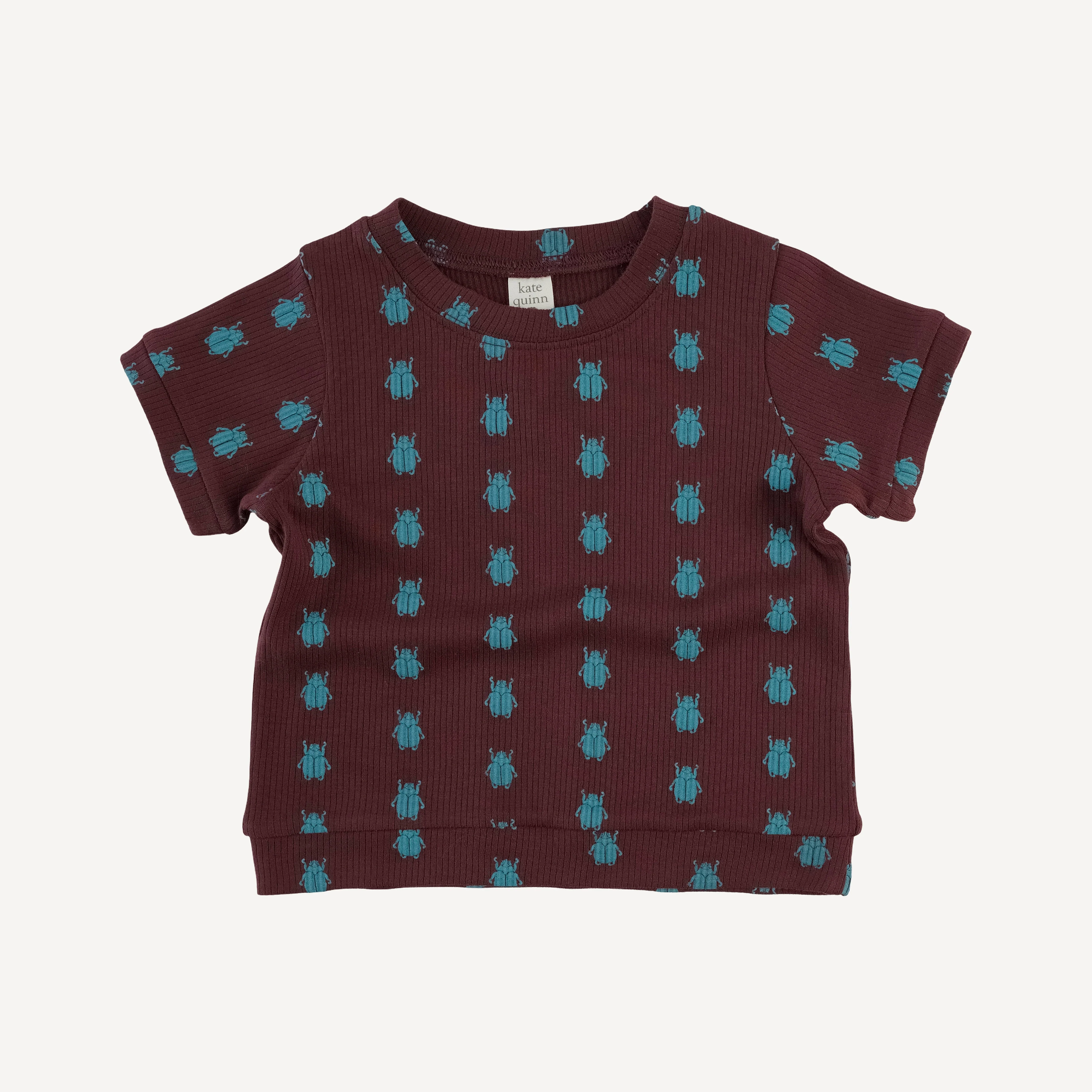 jamie short set | tiny beetle | modal skinny rib - Image 3