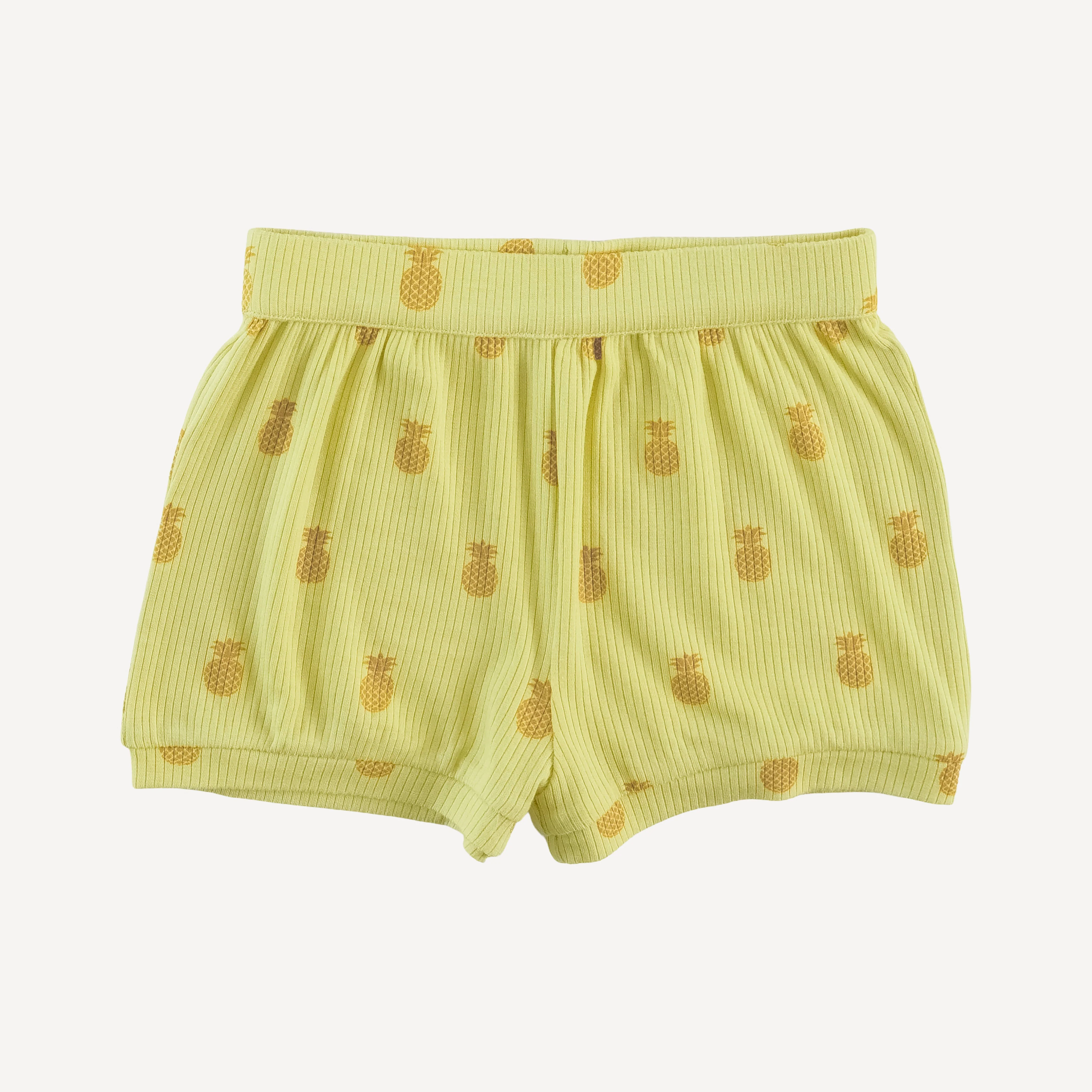 jamie short set | tiny pineapple | modal skinny rib - Image 4