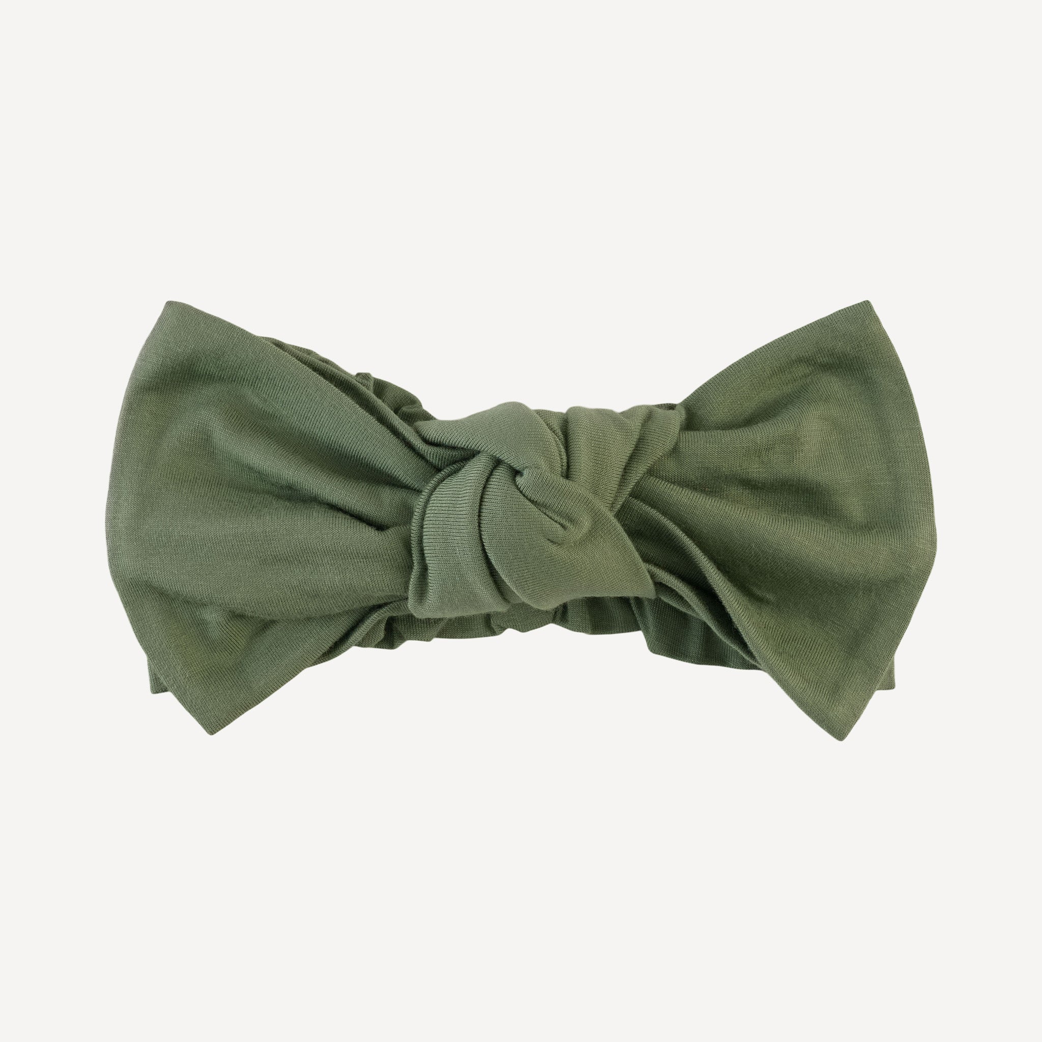 large bow elastic headband | hedge | bamboo