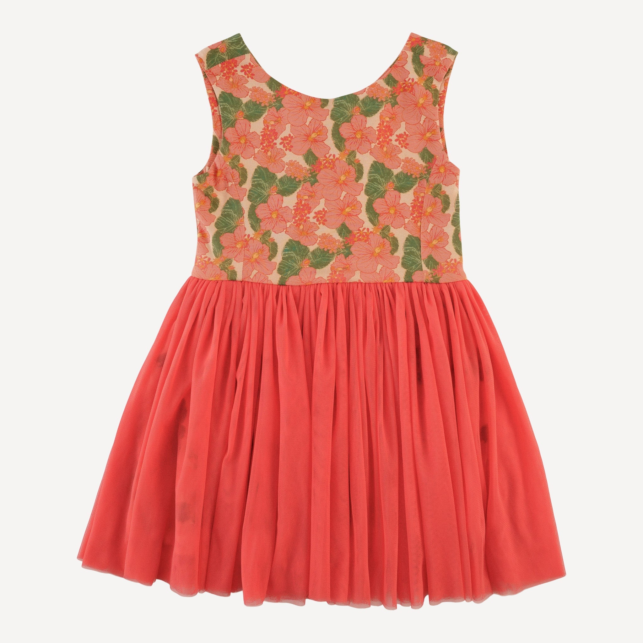 lark dress | tropical flower party | bamboo