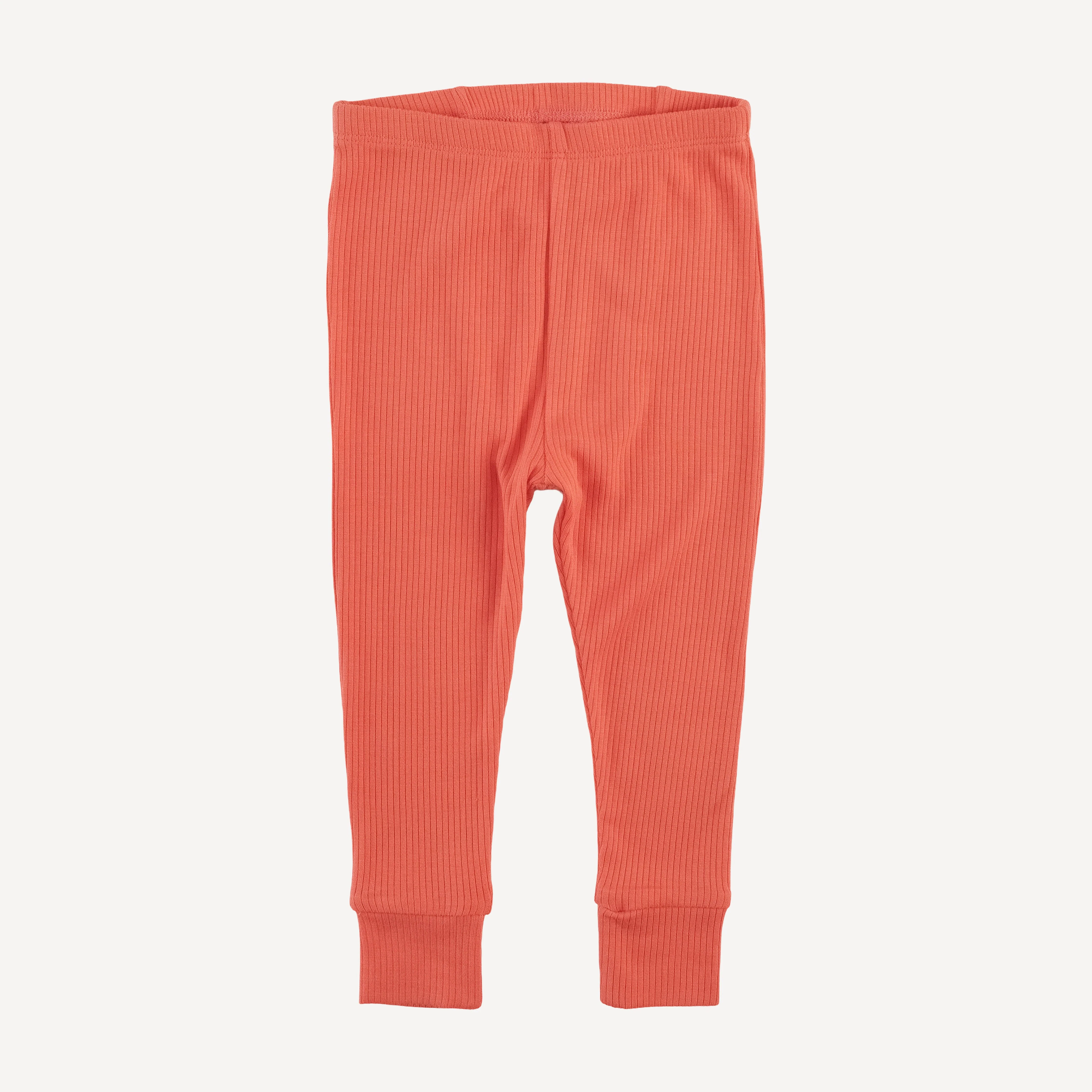 long sleeve crew neck pj set | emberglow | modal skinny rib - Image 4