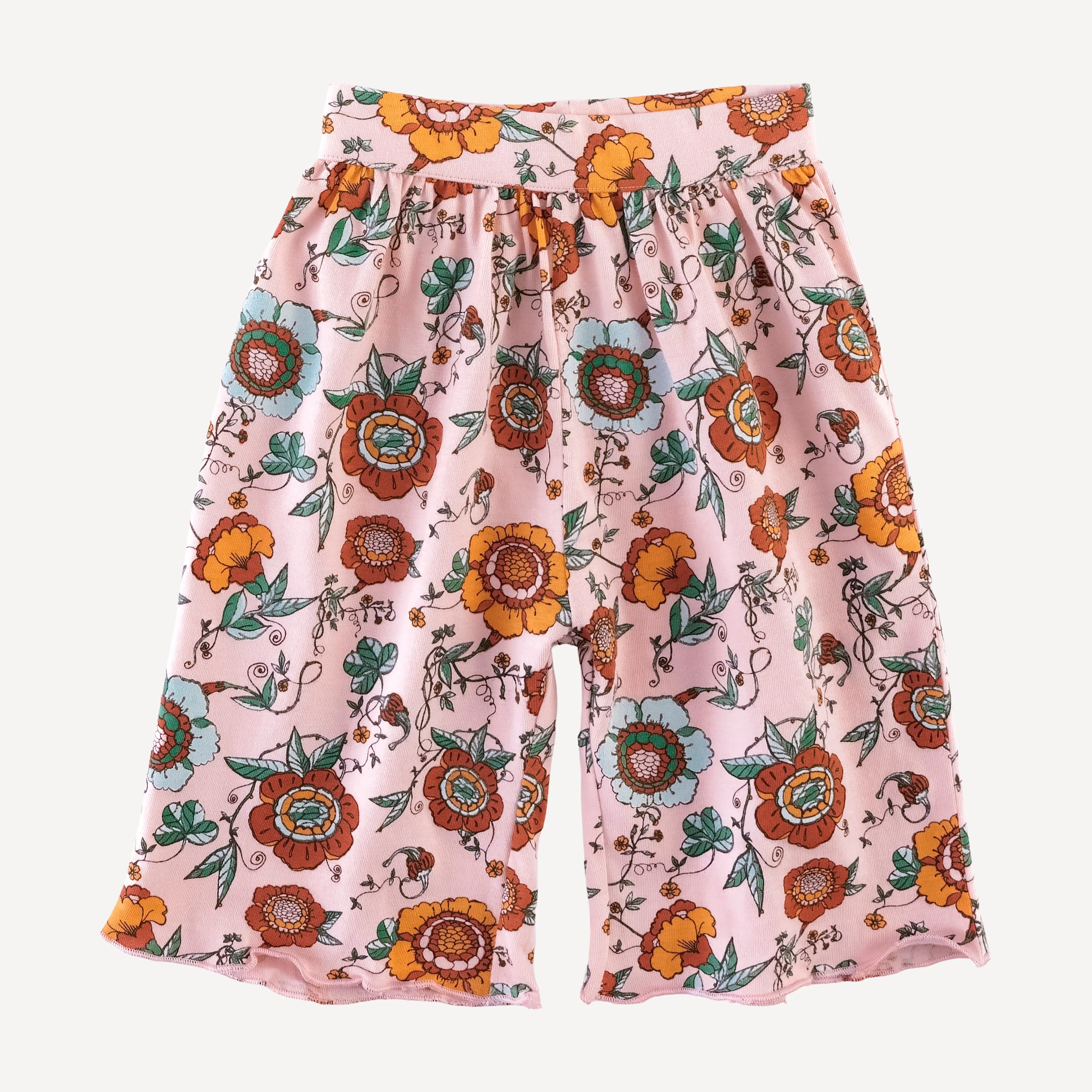 long sleeve jade set | chinoiserie floral | organic cotton jersey - Image 4