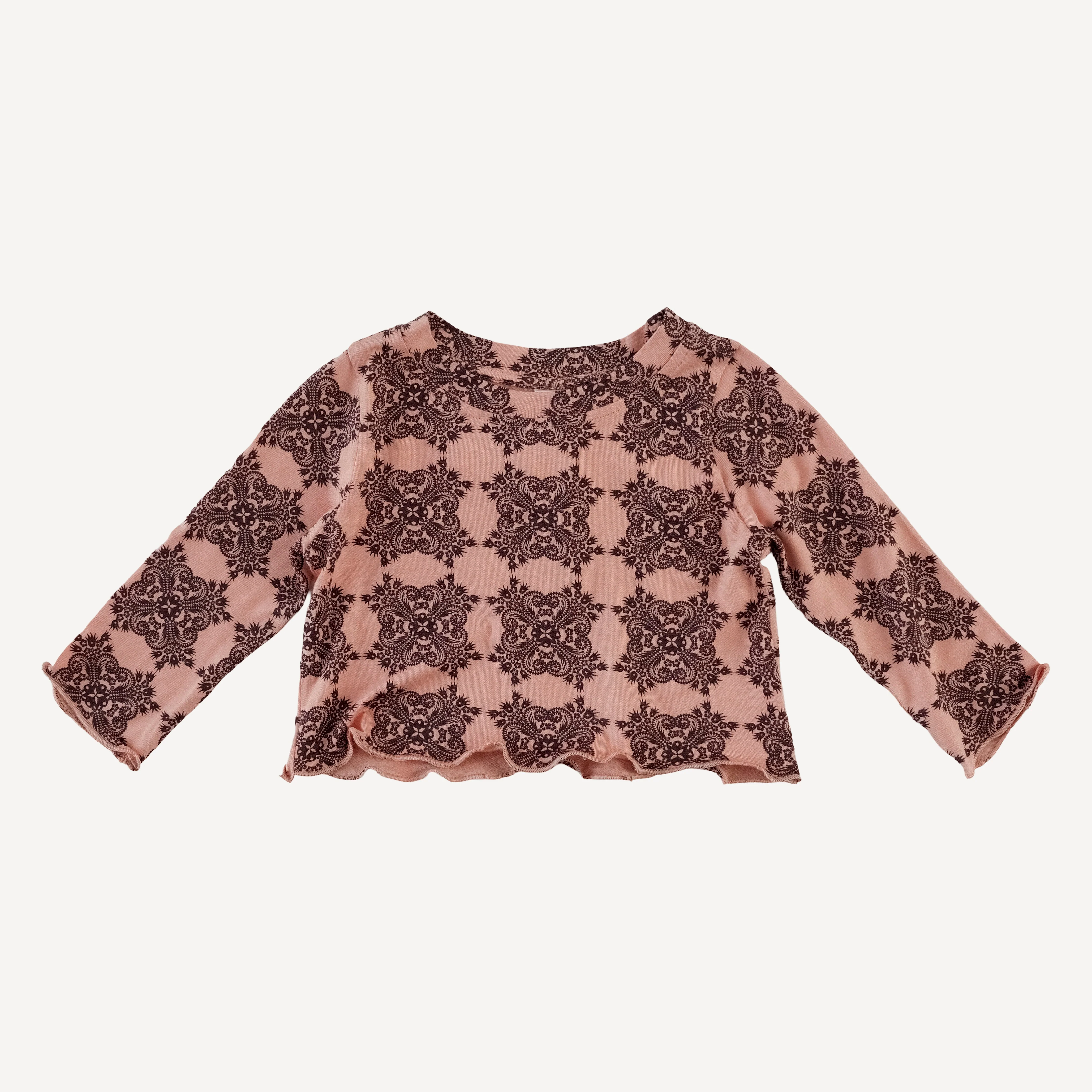 long sleeve jade set | french bloom | bamboo - Image 3