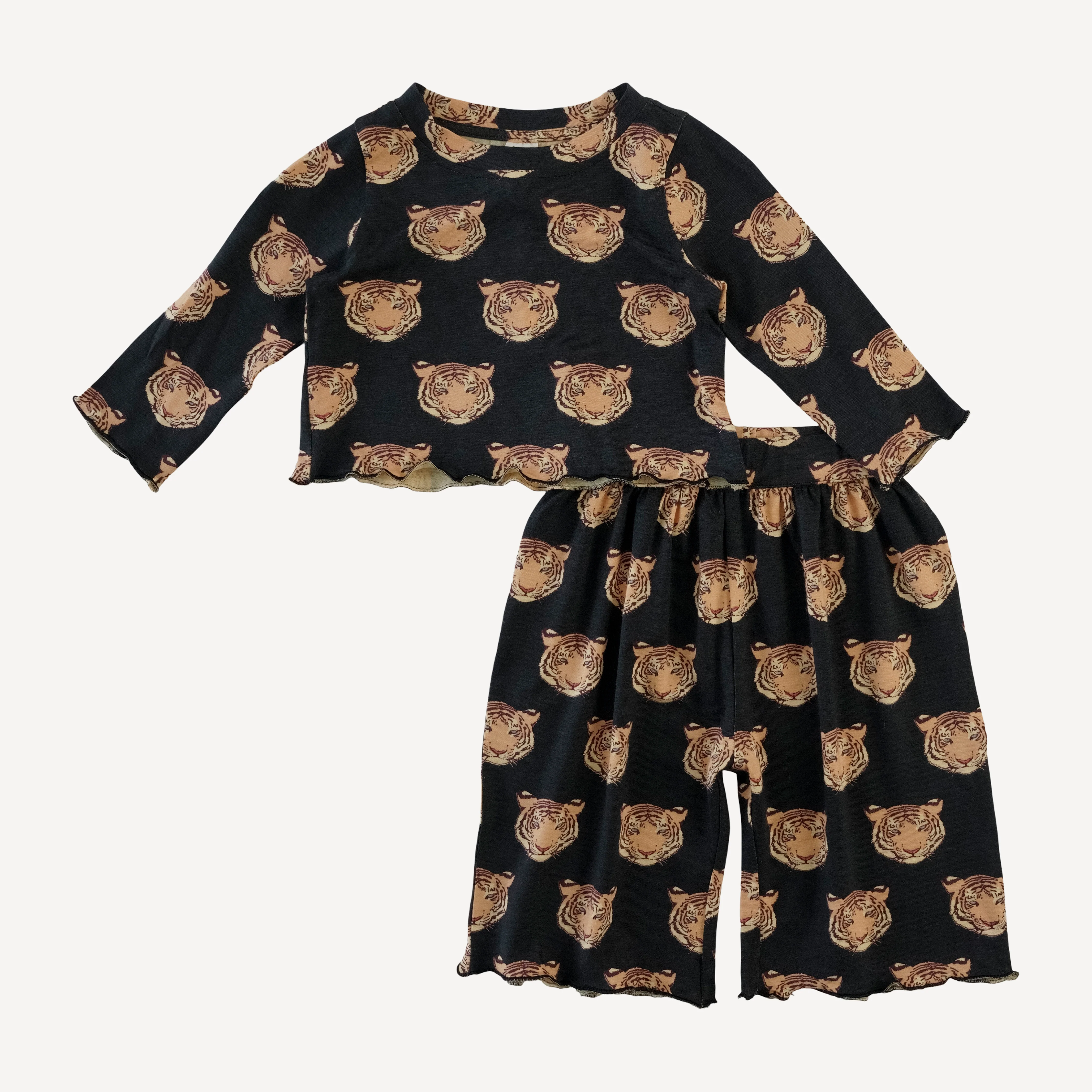 long sleeve jade set | OG tigers | bamboo