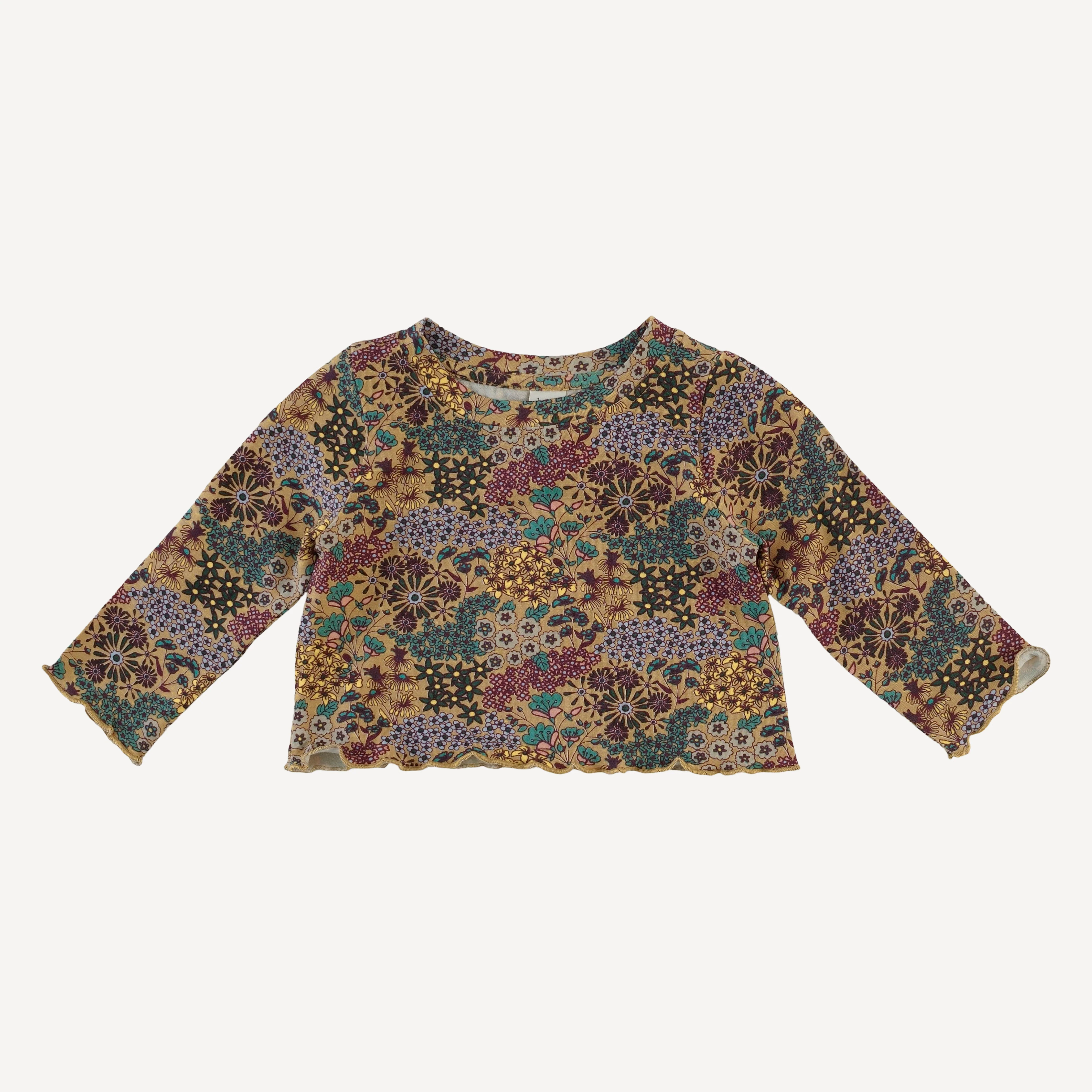 long sleeve jade set | taffy ditsy | bamboo - Image 3