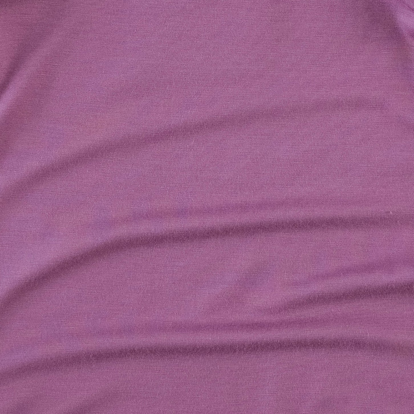 long sleeve ruffle bib henley | plum violet | bamboo - Image 2