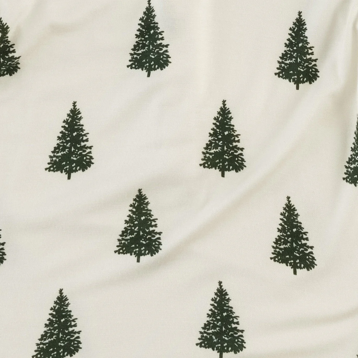 long sleeve shoulder ruffle top | mountain pine | bamboo - Image 2