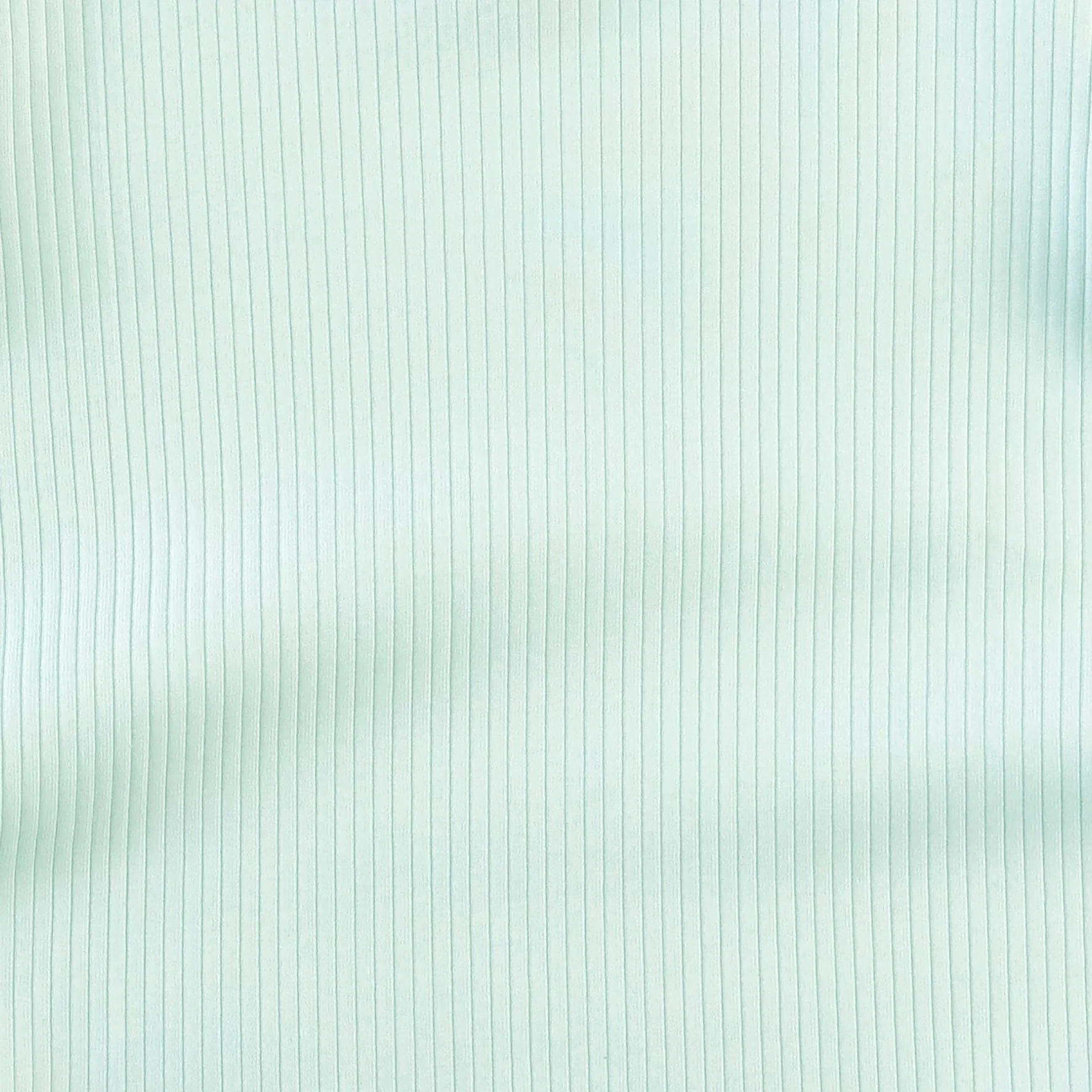 long sleeve two way zipper footie | ice blue | organic cotton single rib - Image 2