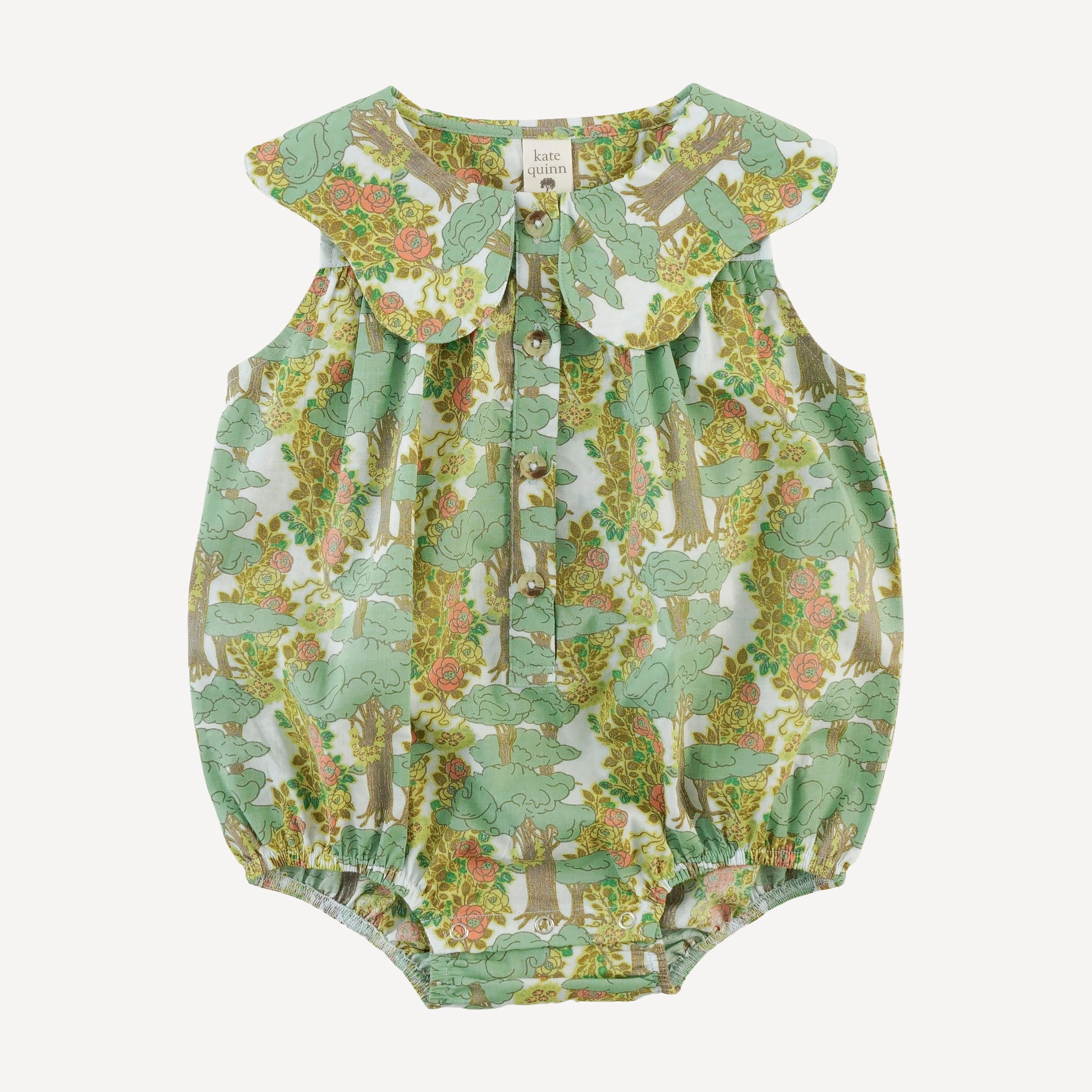 olive bubble | goldilocks morning woods | organic cotton woven