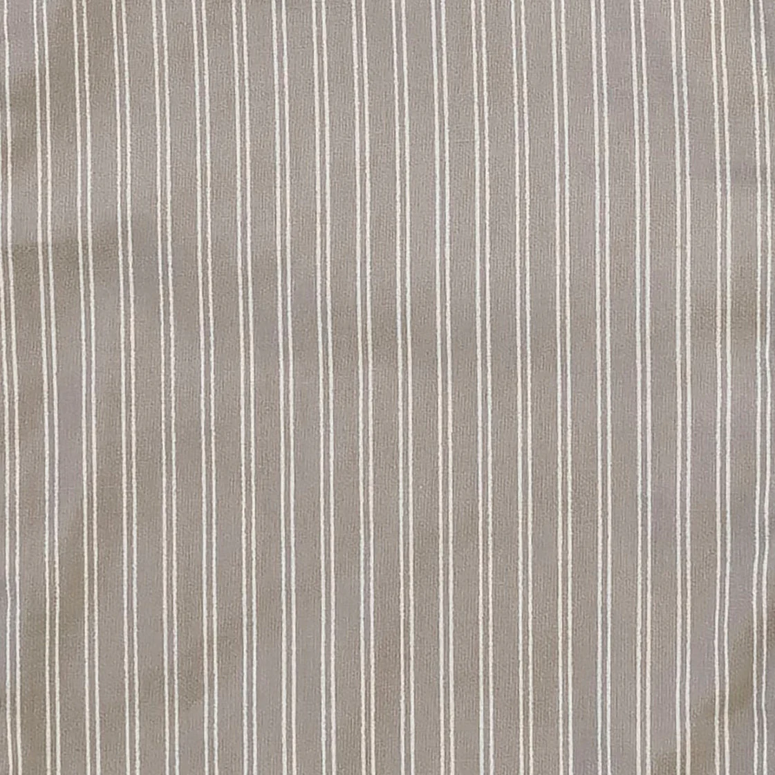 olive dress | earthy pinstripe | organic cotton woven - Image 2